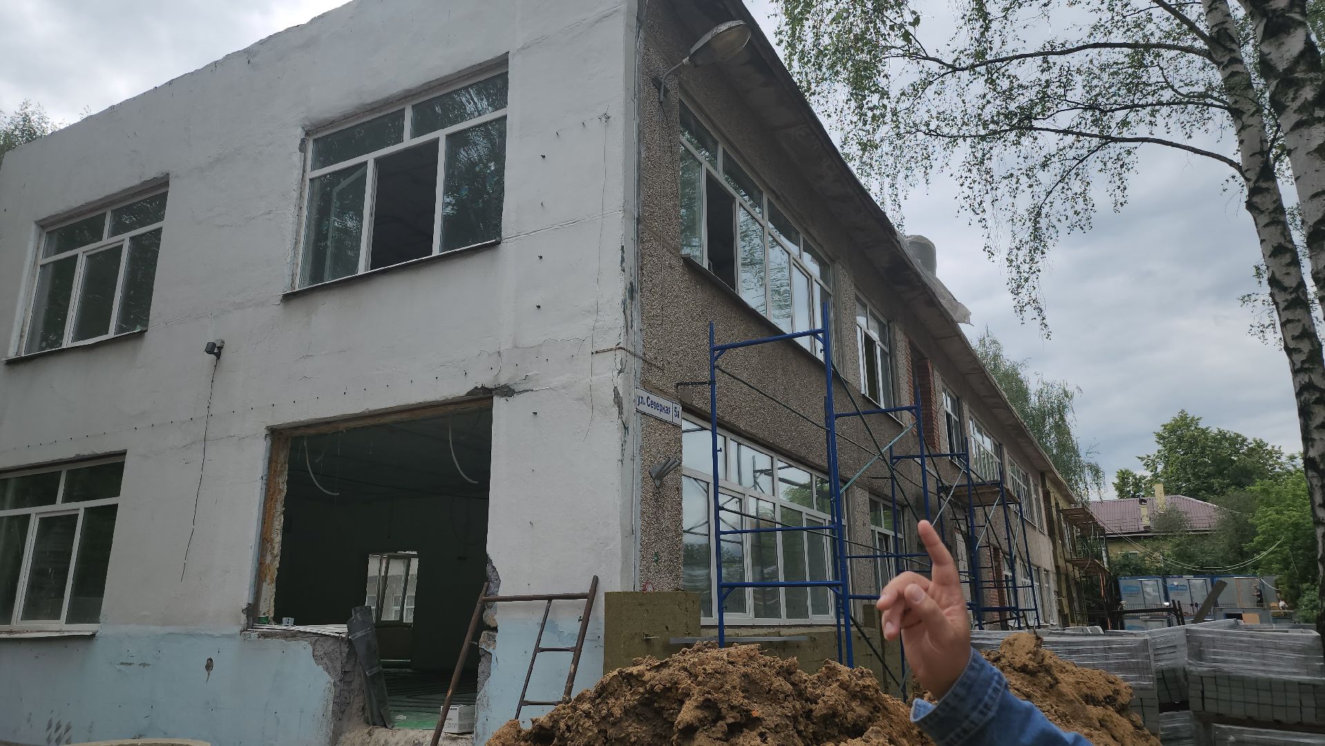 долгопрудный, северная улица, 9-й детский сад, капитальный ремонт, перепланировка,фасадные работы, чистовая отделка стен,