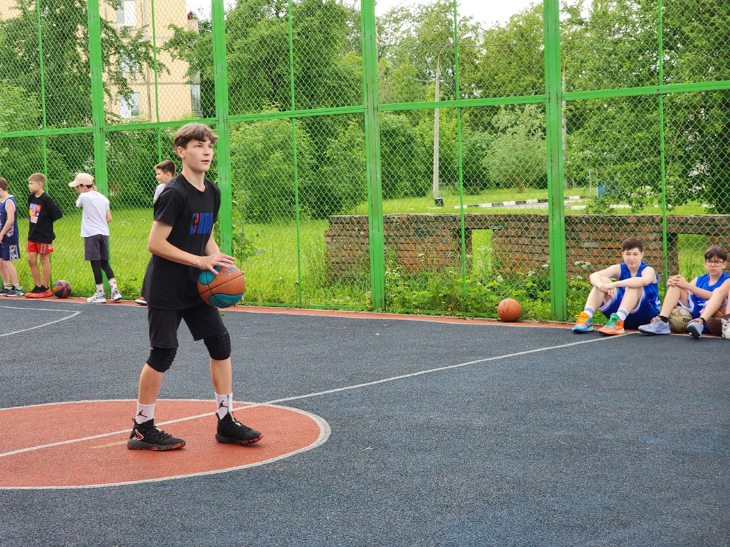 фрязино,  уличный  спорт, дворовый баскетбол, турнир,