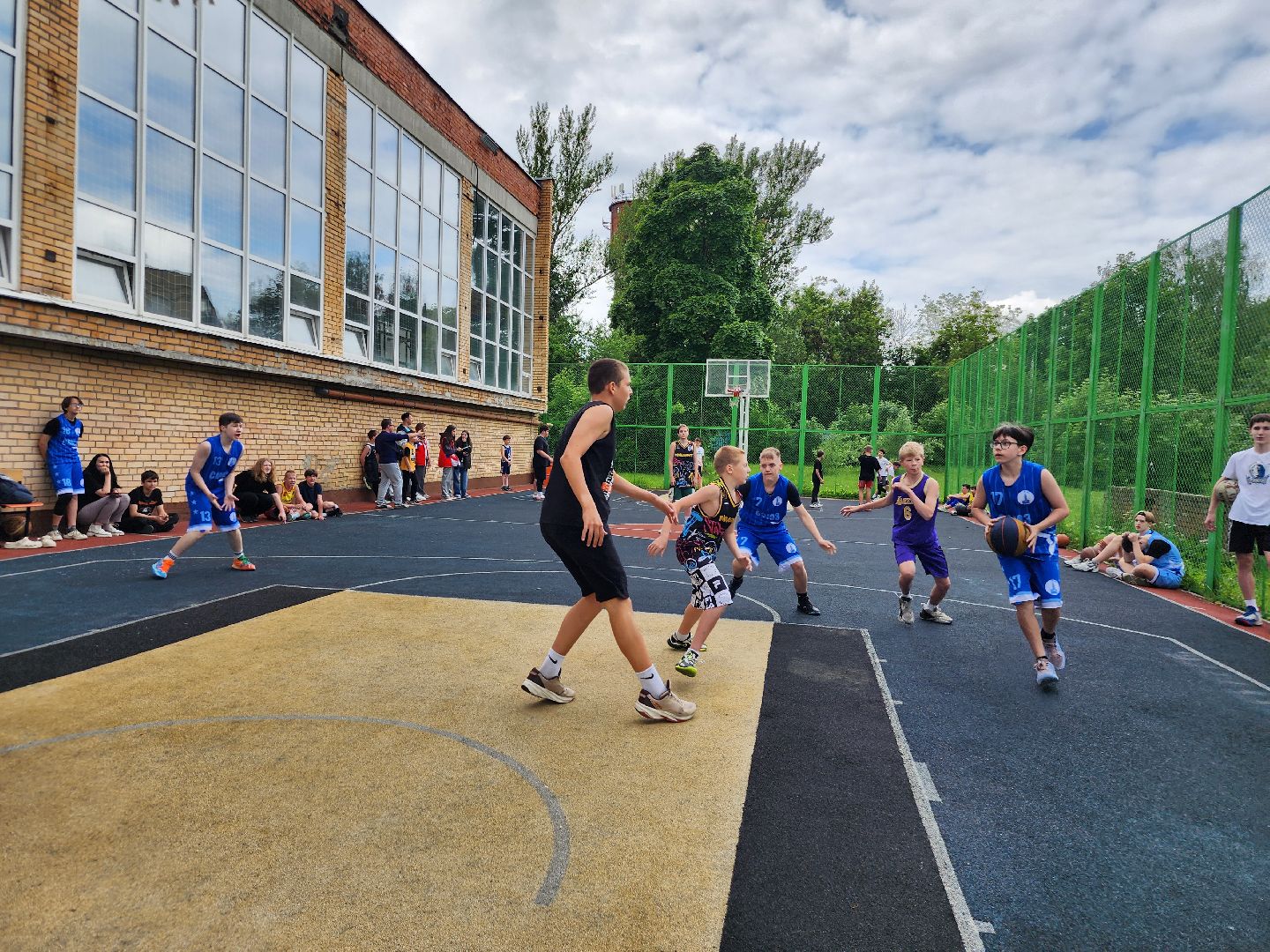 фрязино,  уличный  спорт, дворовый баскетбол, турнир,