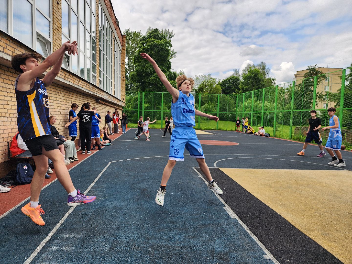 фрязино,  уличный  спорт, дворовый баскетбол, турнир,