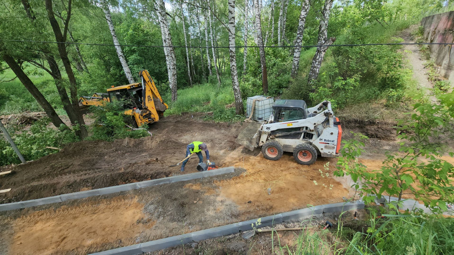 кашира, благоустройство, тротуар, пешеходная дорога, тесна, железная дорога,