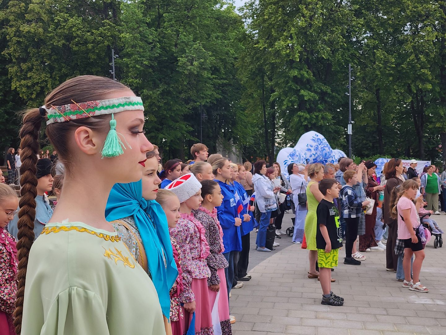 Зарайск,  День России, Парки Подмосковья,