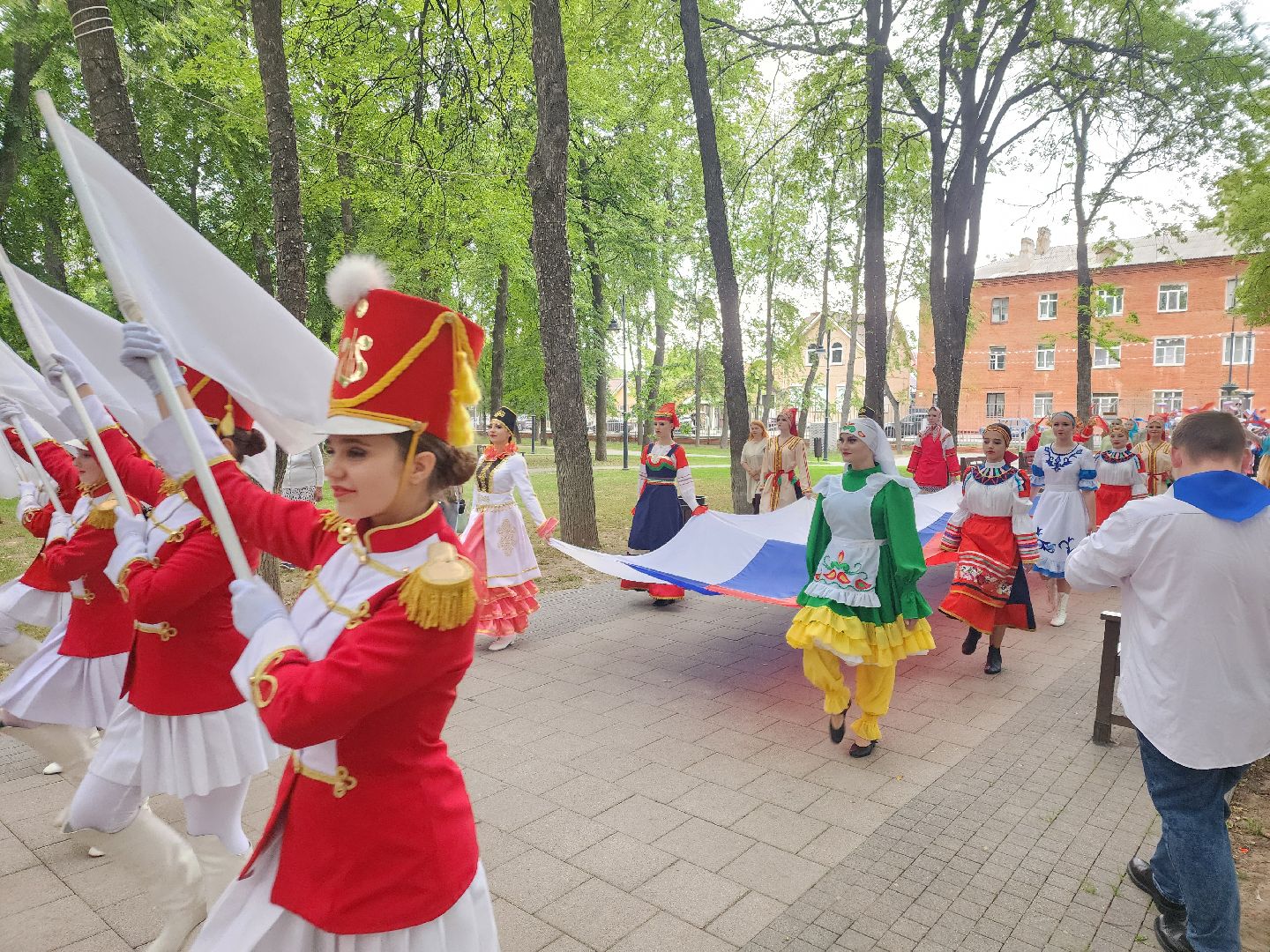 Зарайск,  День России, Парки Подмосковья,