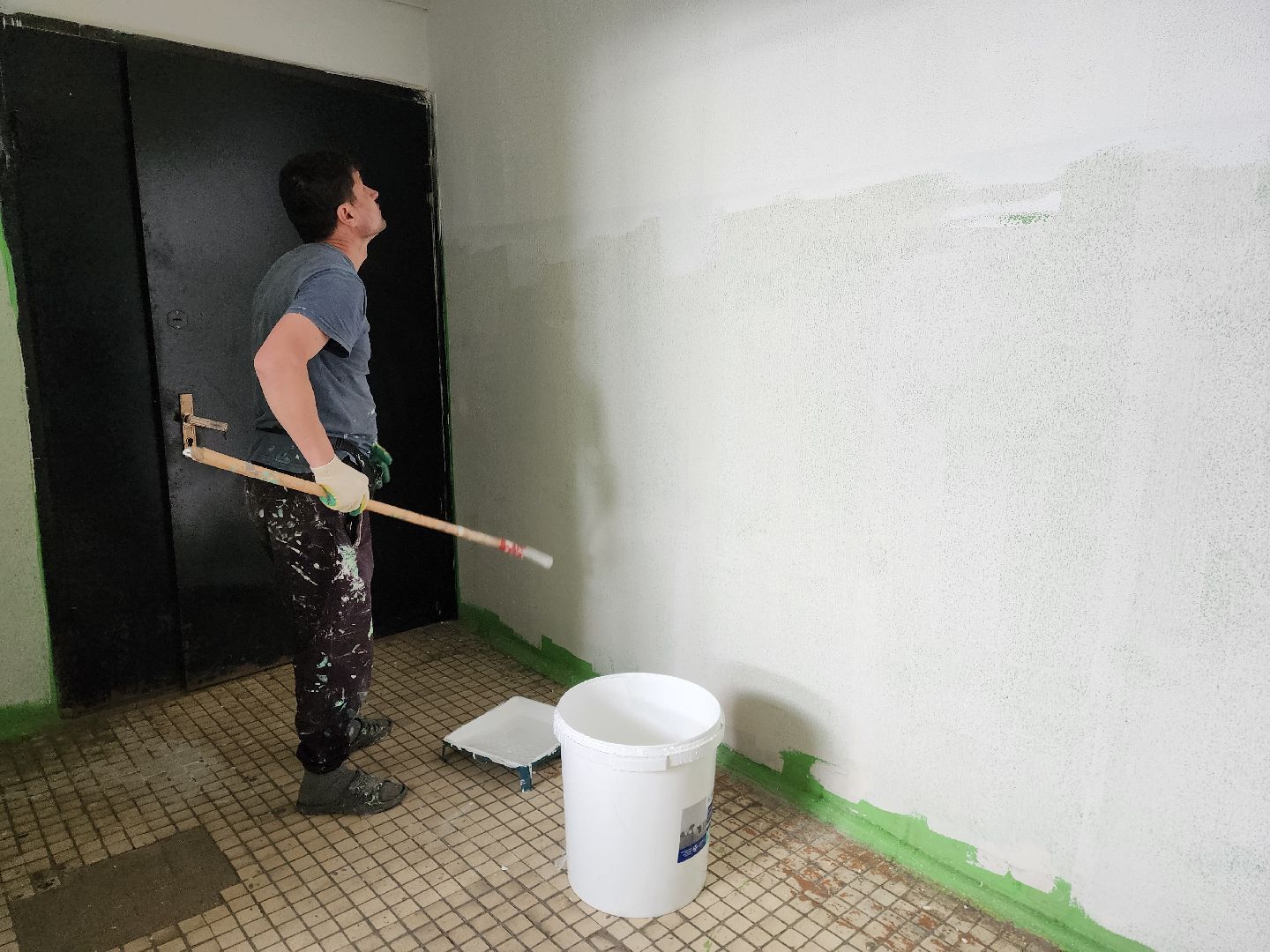 раменское, жкх, ремонт подъездов многоквартирных домов , коммунистическая 27,