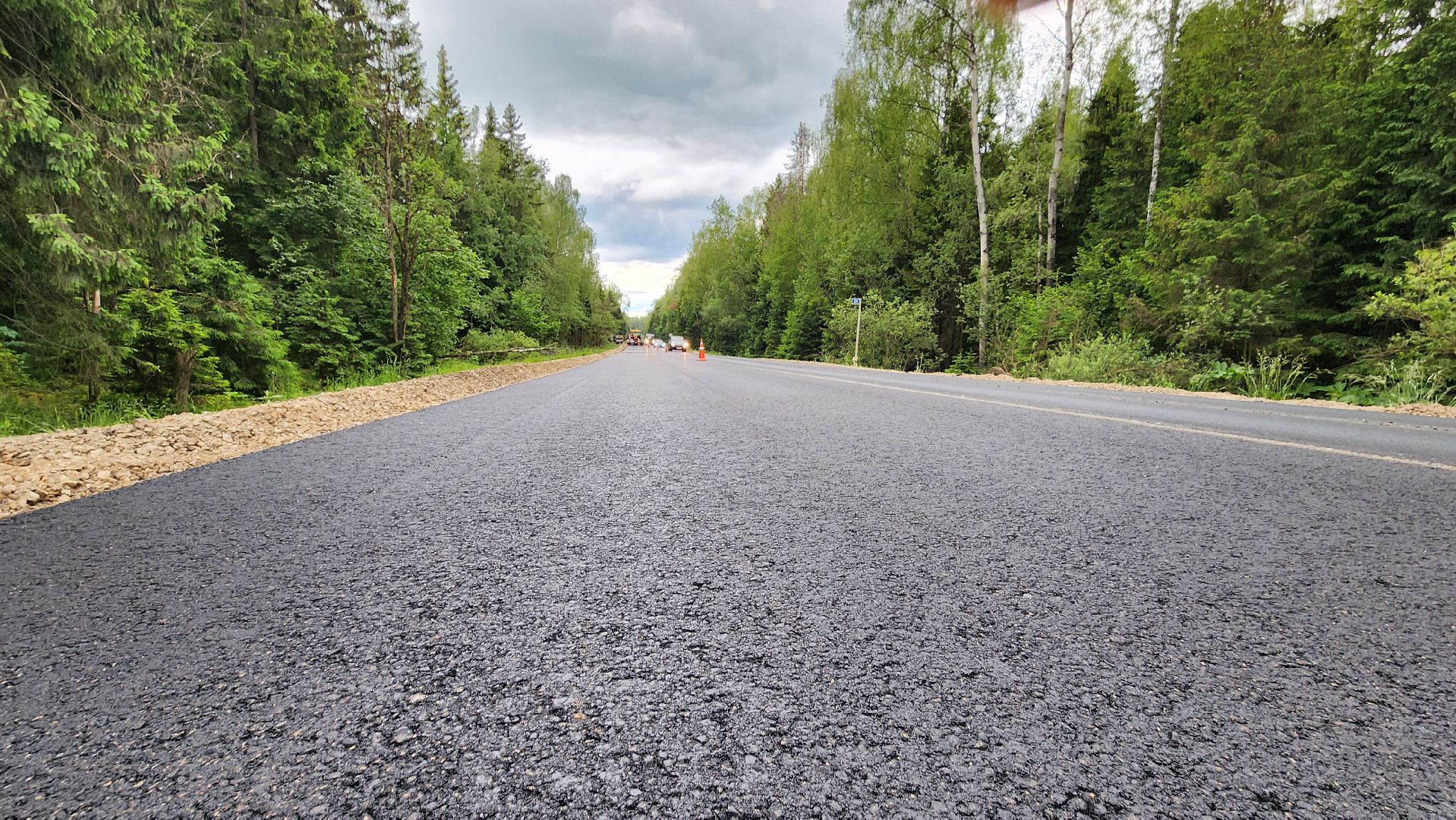 Руза, ремонт региональной дороги, мосавтодор,