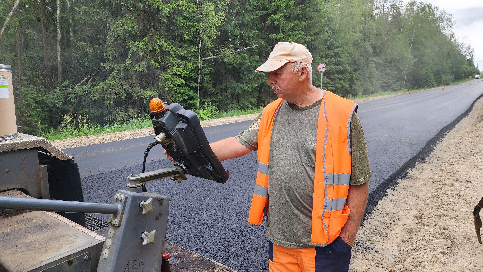 Руза, ремонт региональной дороги, мосавтодор,