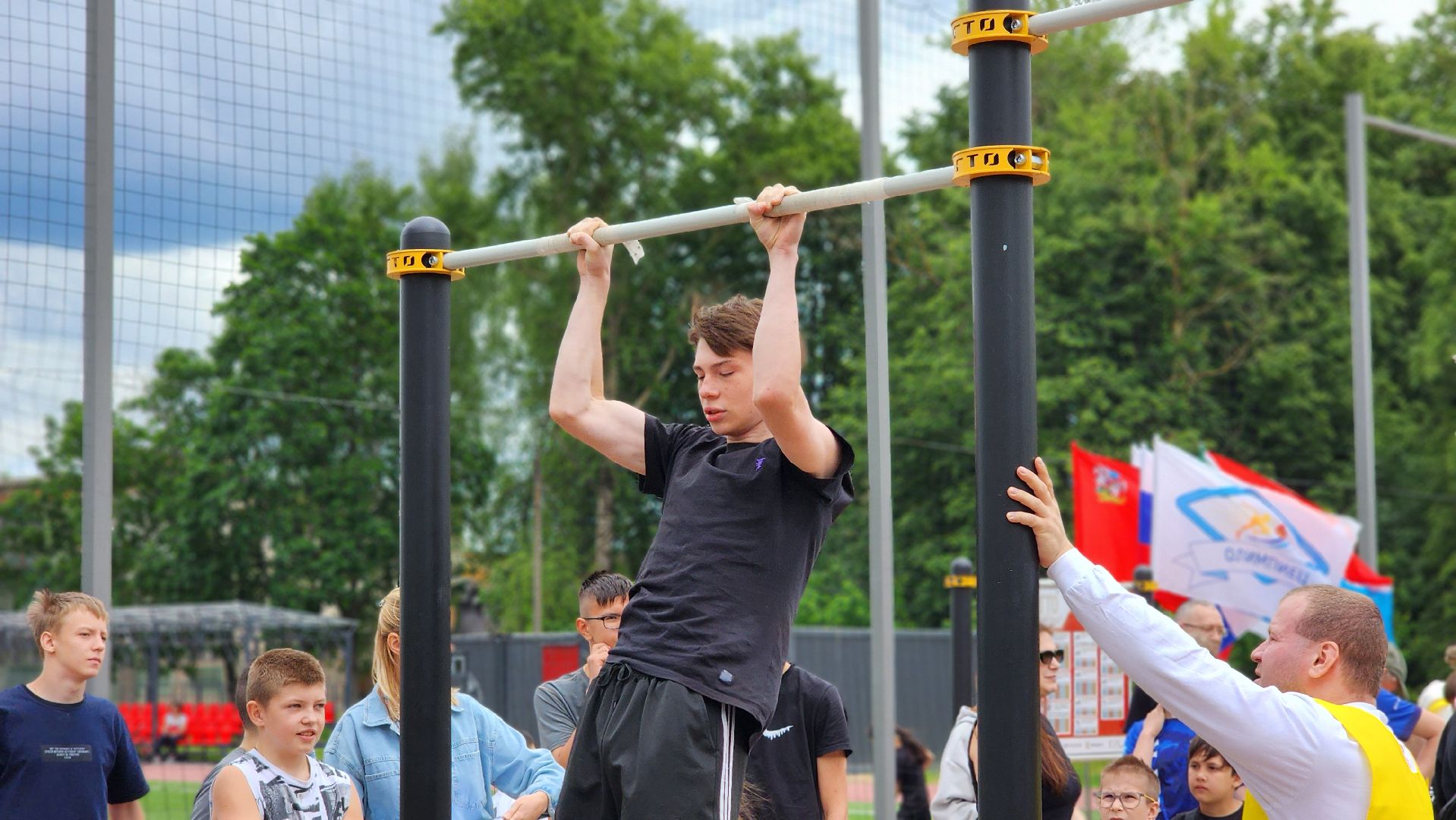 спорт, воркаут, соревнования, лосино-петровский,