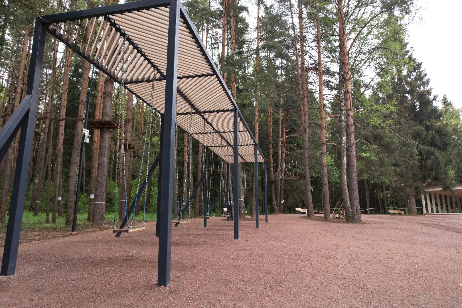 видео с коптера, Талицкий лес, тюбинговая трасса в клину,