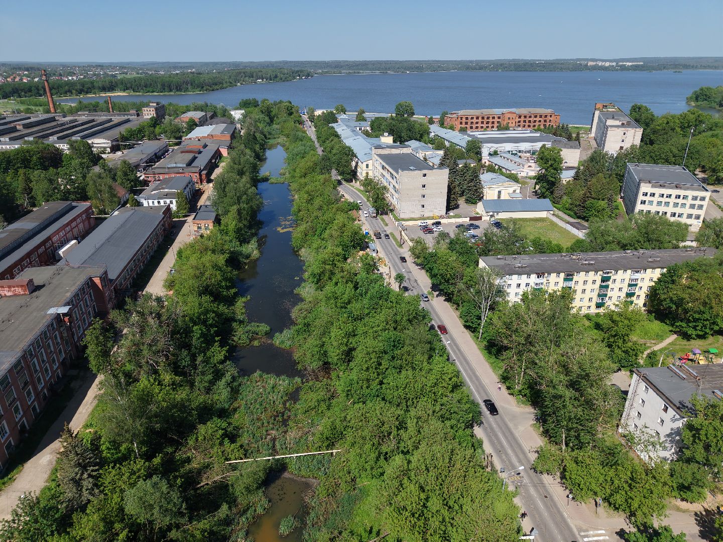 видео с коптера, ремонт канализационного коллектора, экология солнечногорска,
