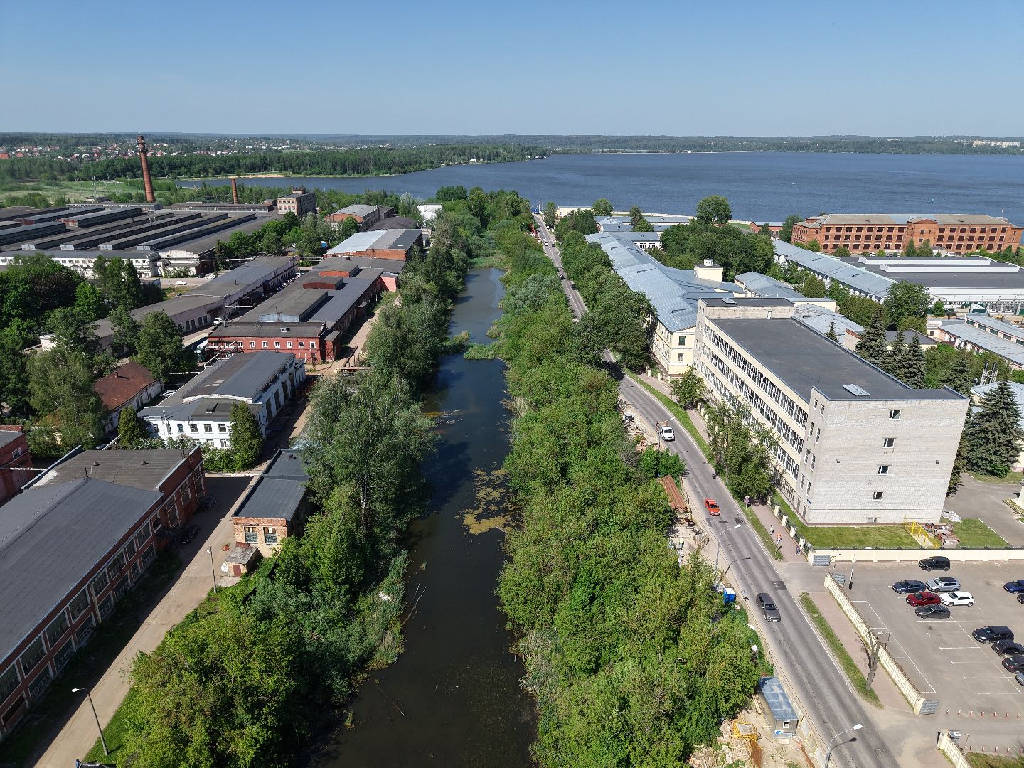 видео с коптера, ремонт канализационного коллектора, экология солнечногорска,