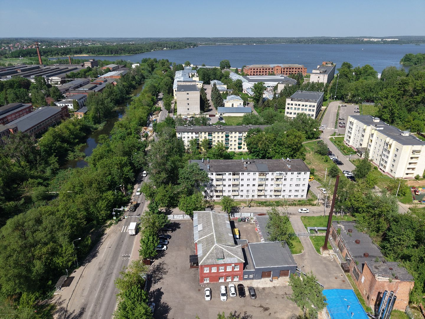 видео с коптера, ремонт канализационного коллектора, экология солнечногорска,