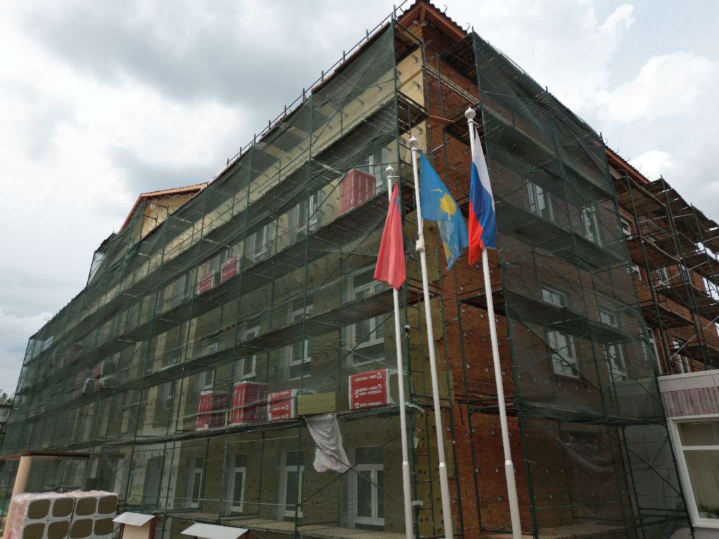 видео с коптера, школа в поварово, школа в солнечногорске,