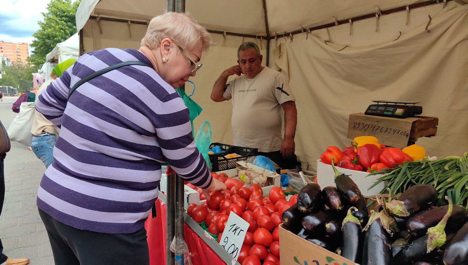 ярмарка, овощи, фрукты, текстиль,