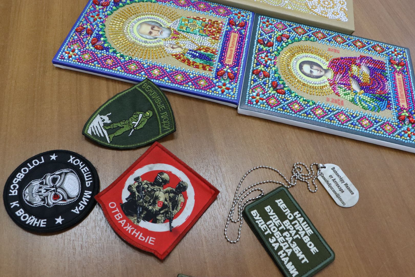 серебряные пруды, успенский, иконы на фронт,