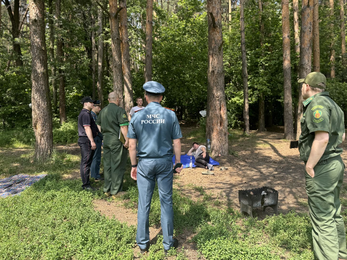 рейд по пожарной безопасности, ленинский городской округ, сотрудники мчс , парк высота,
