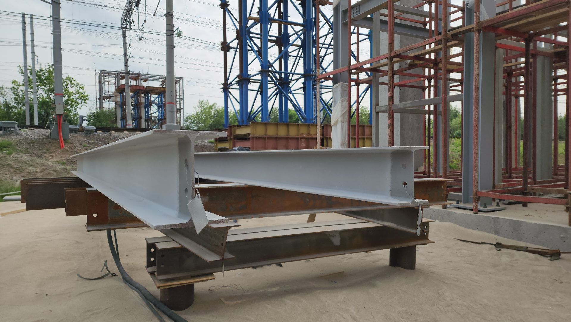 надземный переход, Лобня, Строительство ,