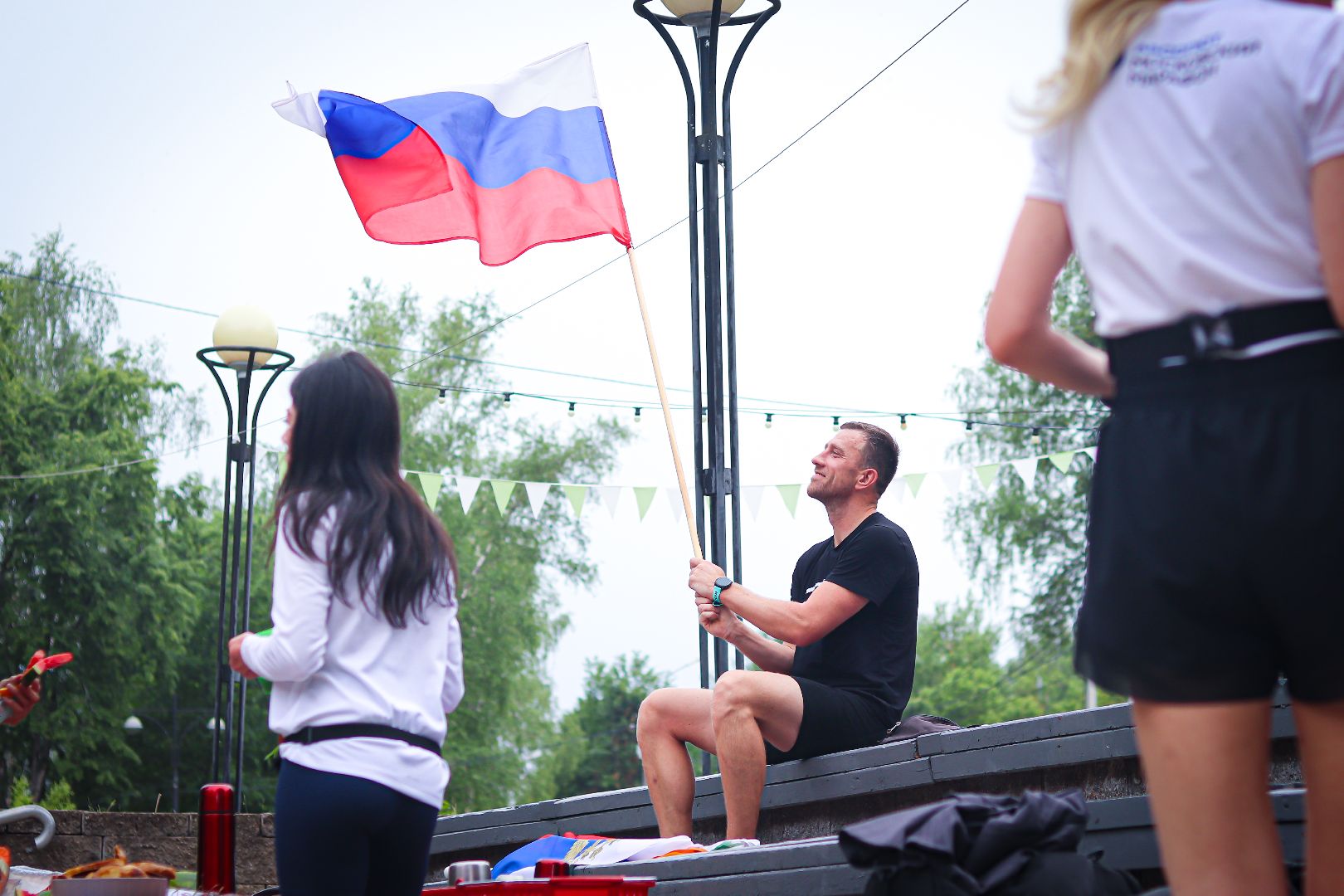 клин, общество, день россии, спорт, забег,