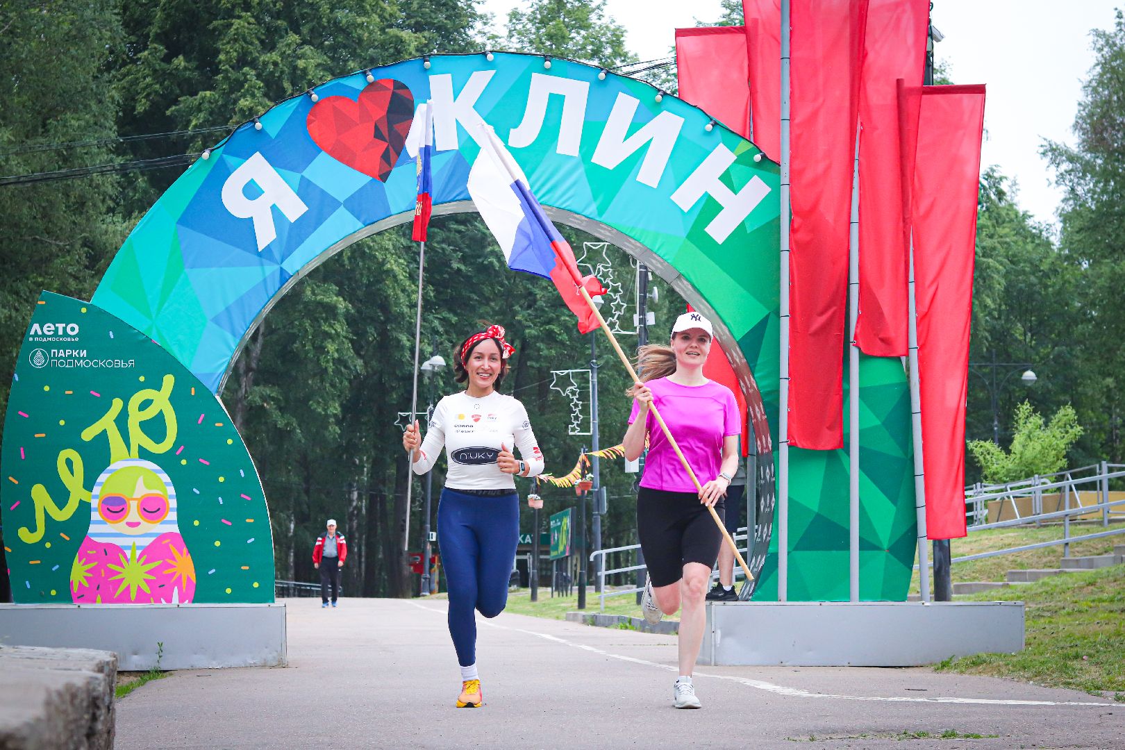 клин, общество, день россии, спорт, забег,