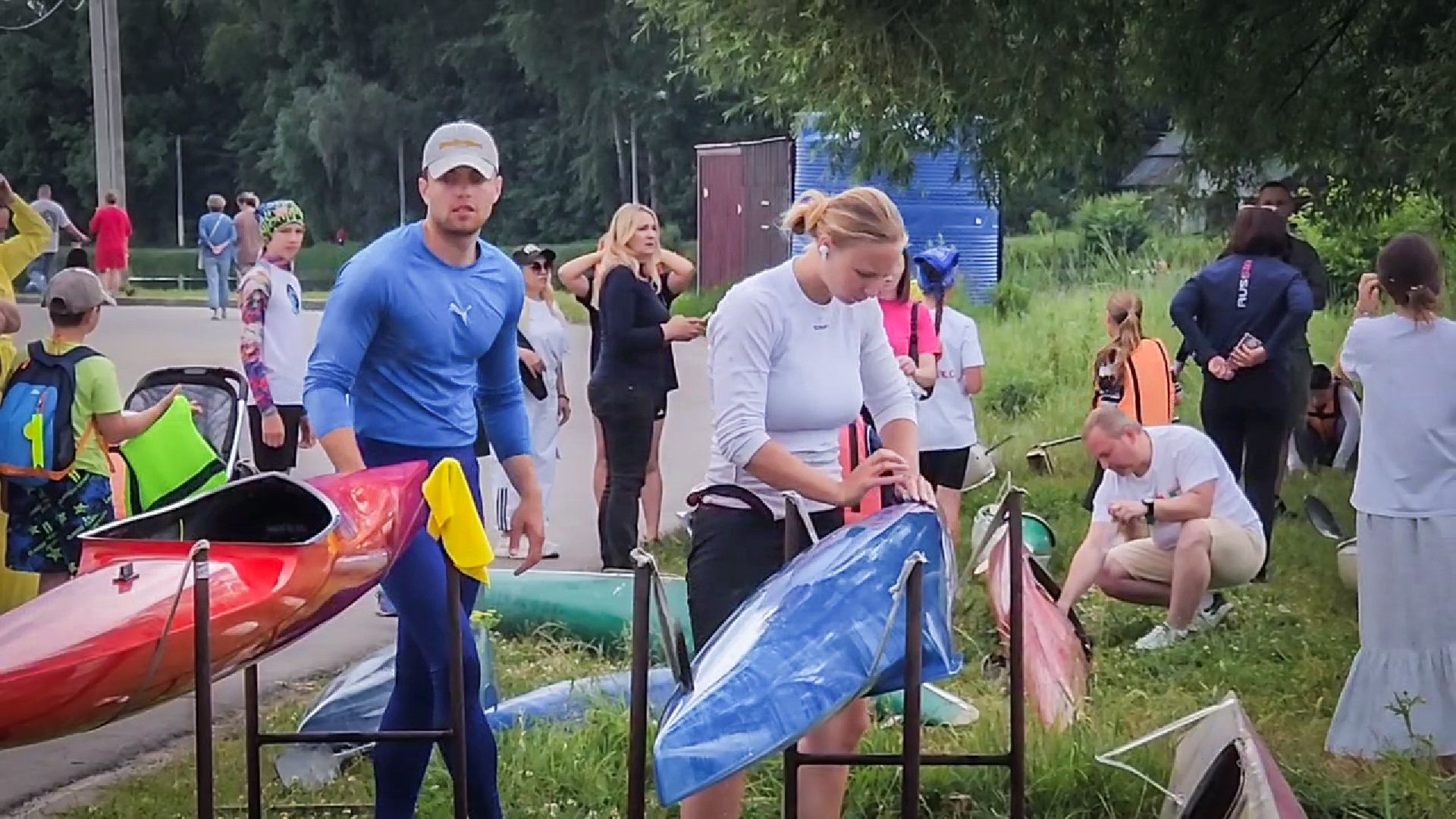 бронницы, день россии 2025, соревнования на байдарках и каноэ , дети,