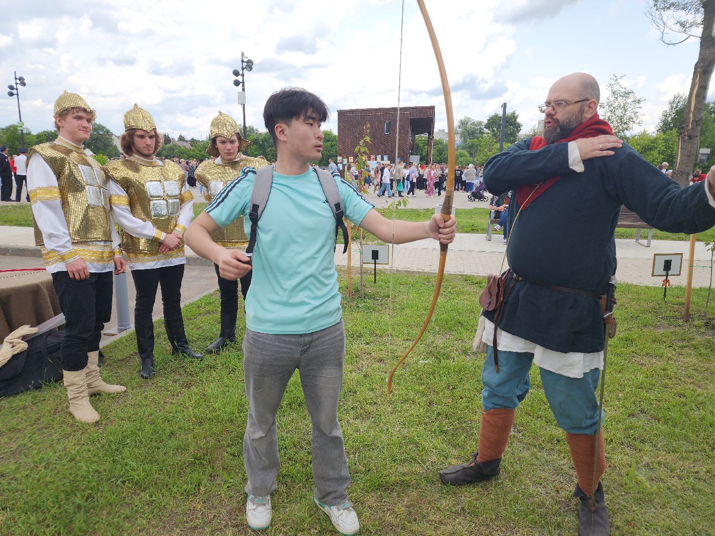 день россии 2025, орехово-зуево, стрельба из лука, парки подмосковья,
