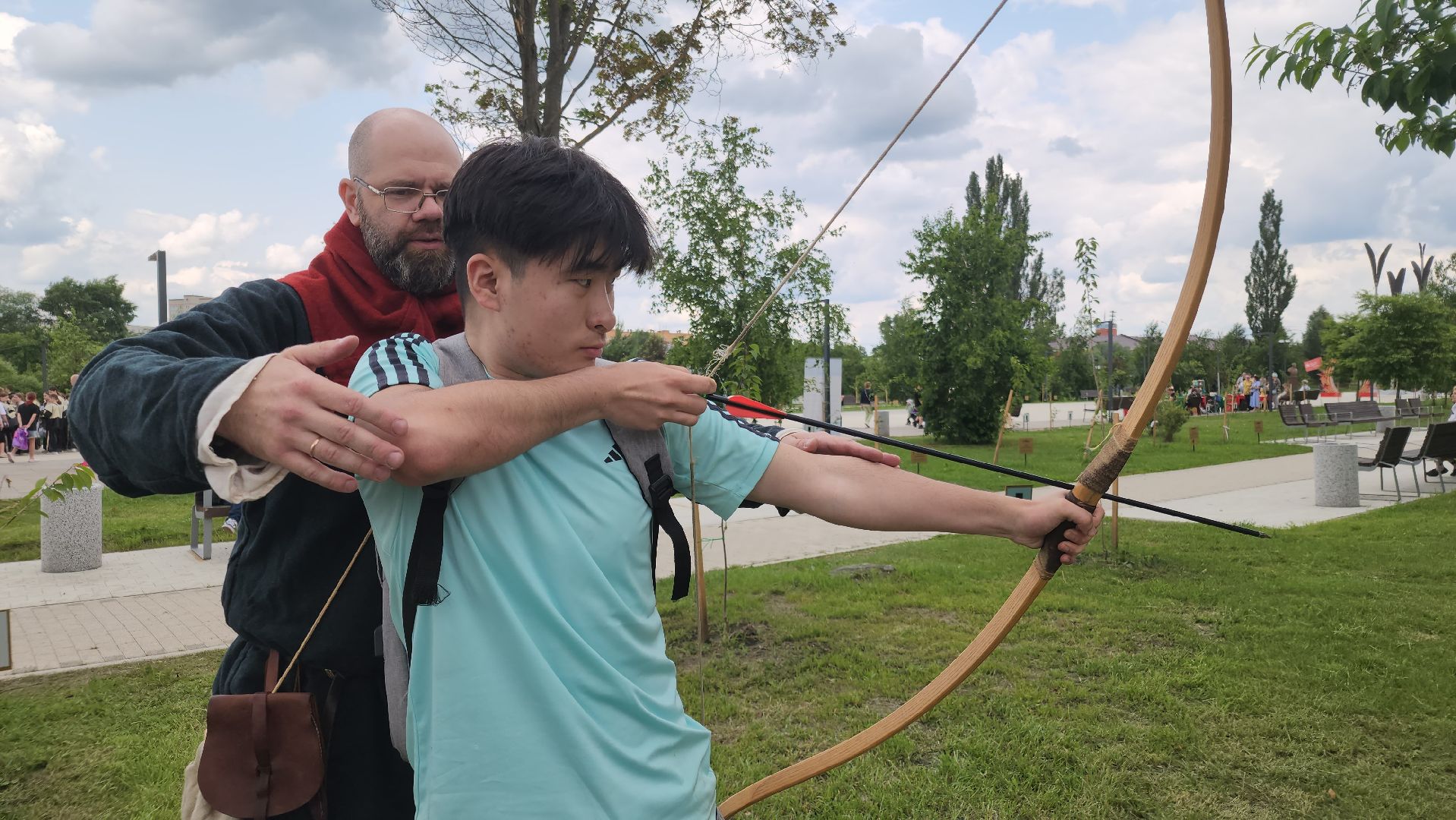 день россии 2025, орехово-зуево, стрельба из лука, парки подмосковья,