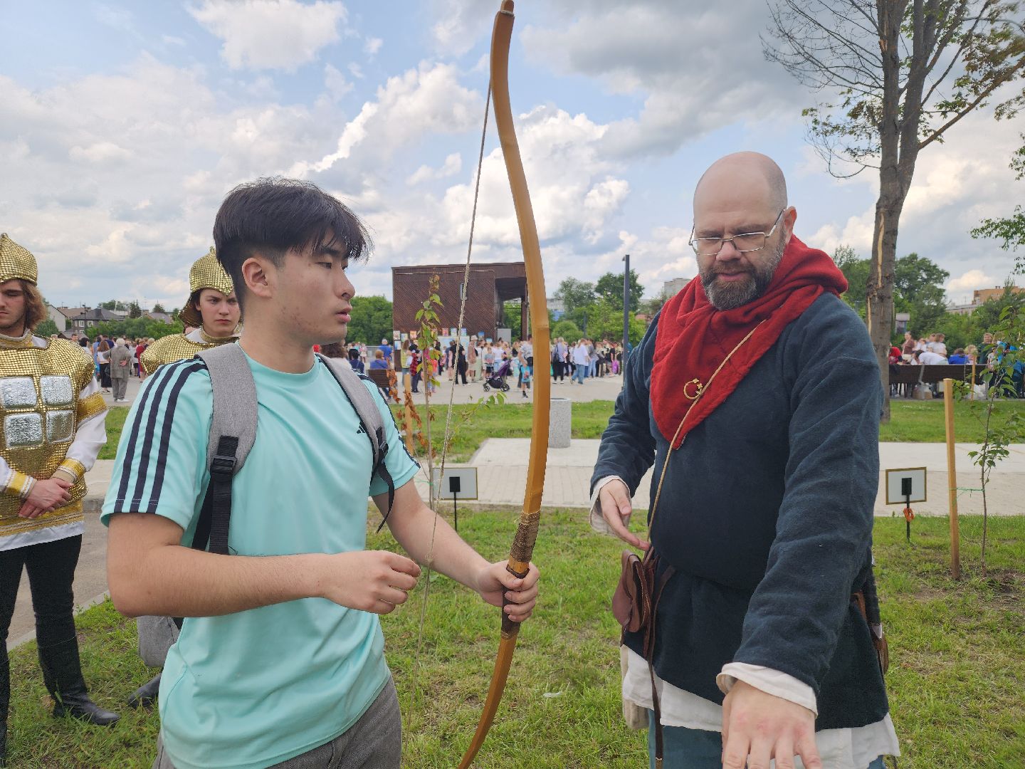 день россии 2025, орехово-зуево, стрельба из лука, парки подмосковья,