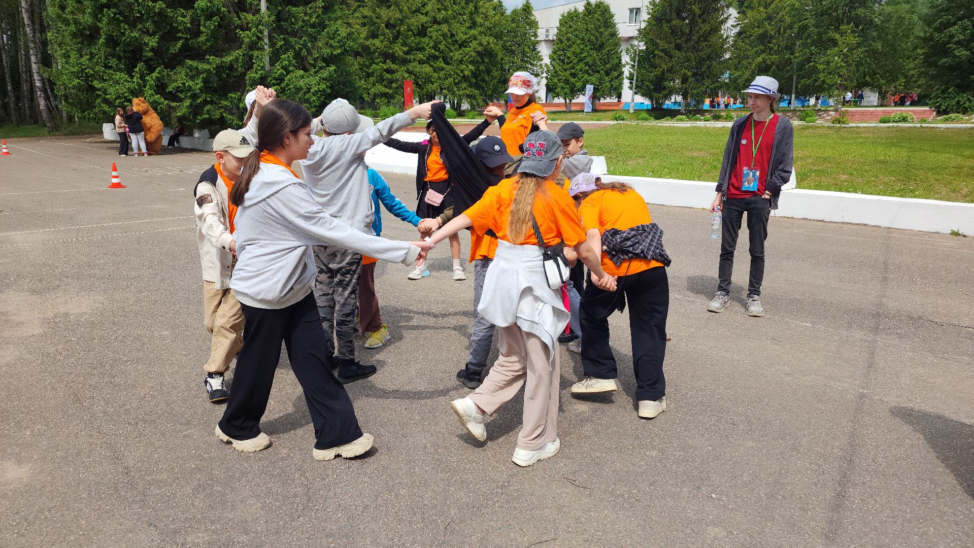 волоколамск, день россии, дети в лагере,