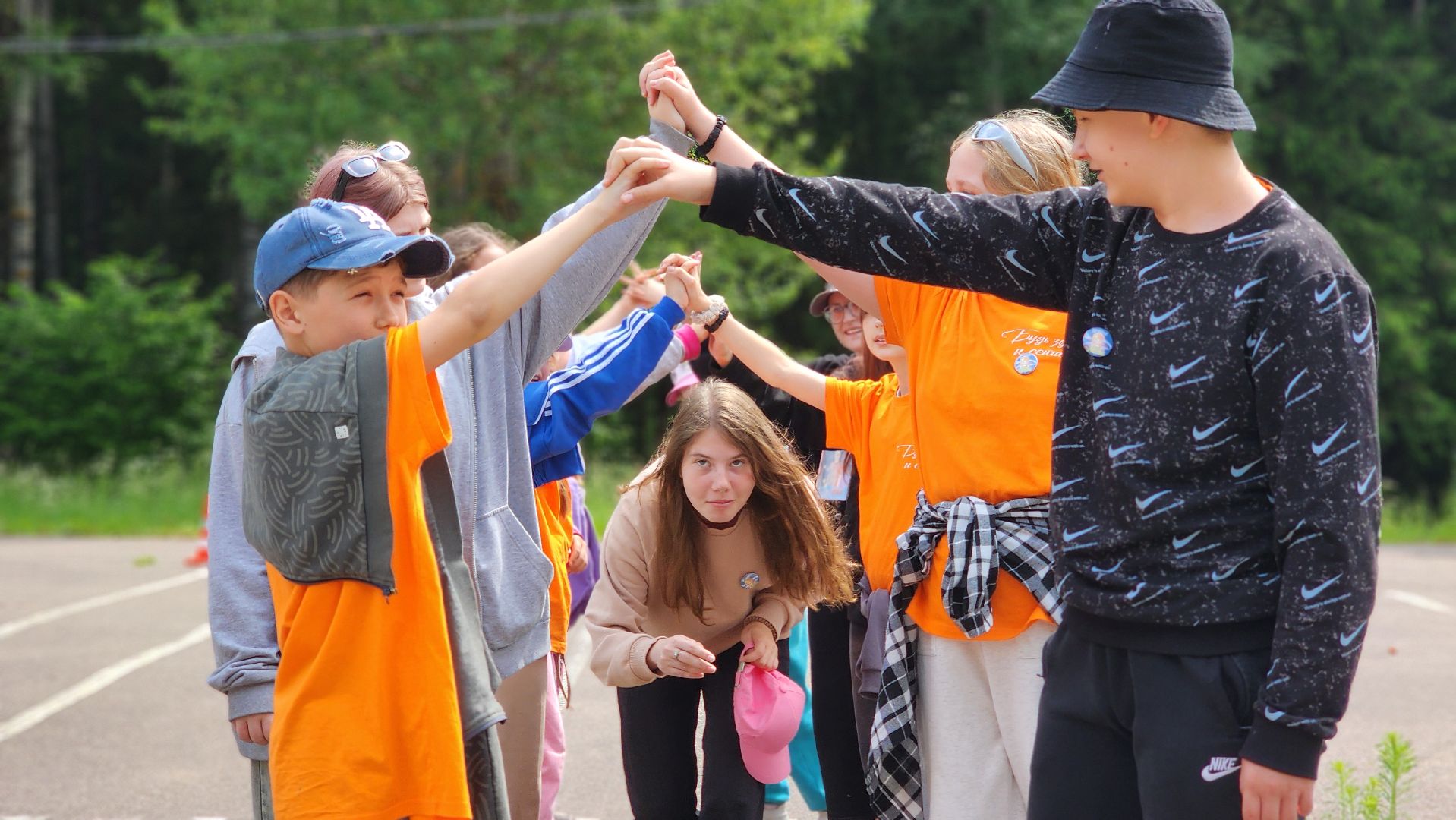 волоколамск, день россии, дети в лагере,