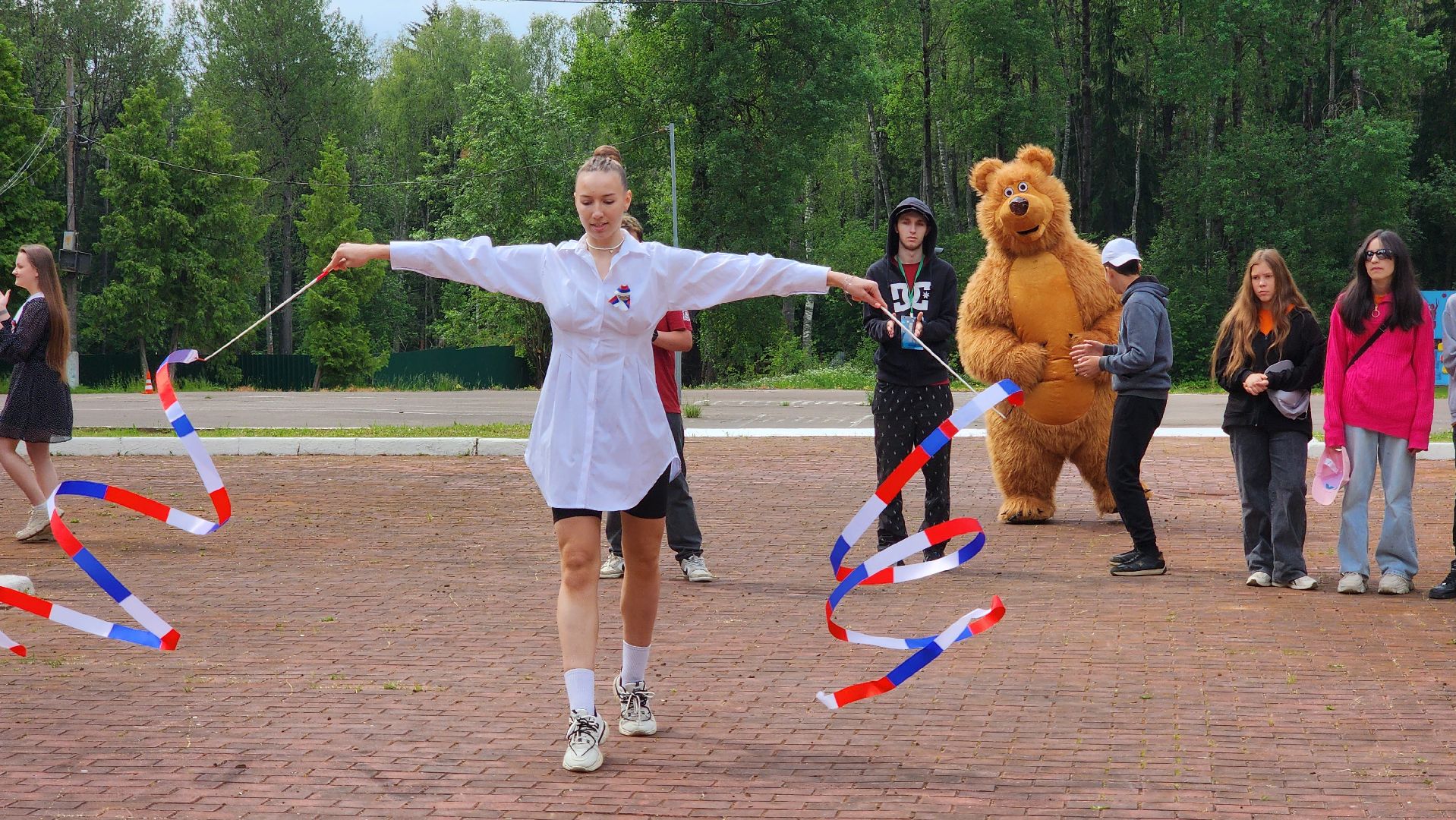 волоколамск, день россии, дети в лагере,