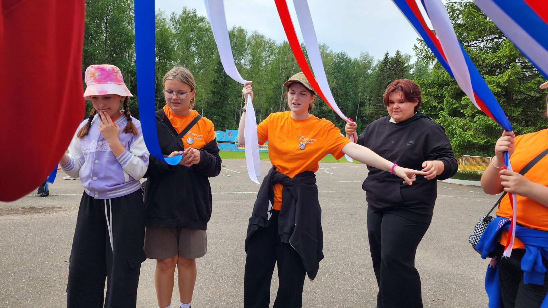 волоколамск, день россии, дети в лагере,