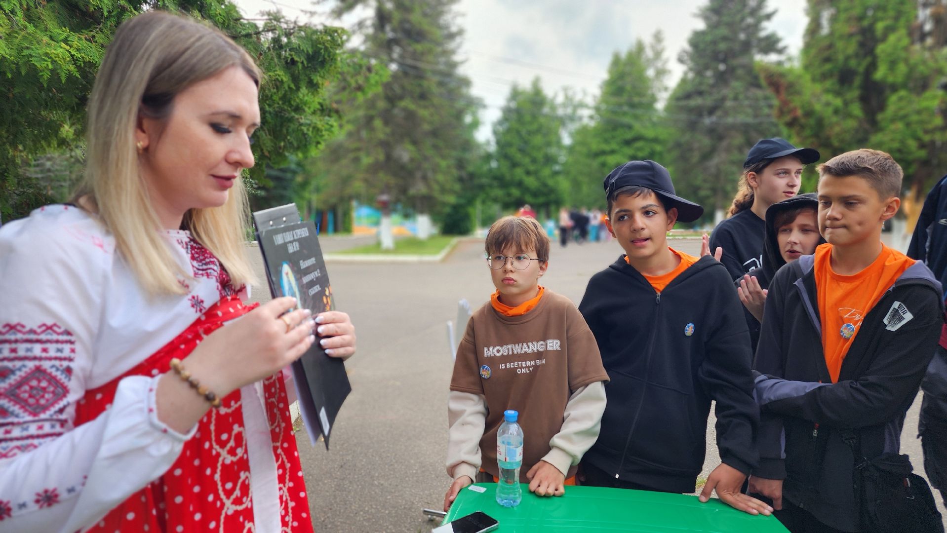 волоколамск, день россии, дети в лагере,