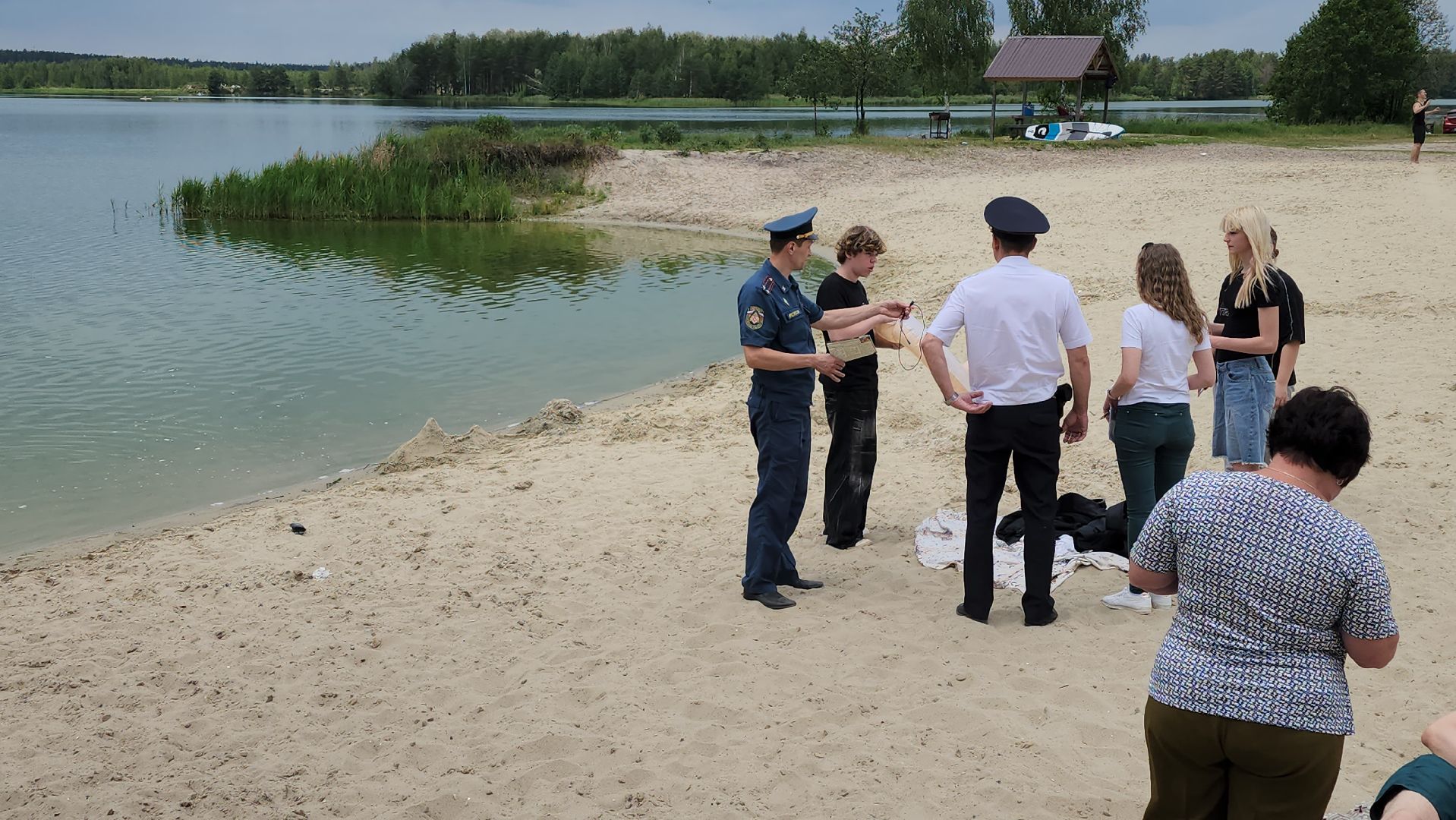 луховицы, голубые озера, рейд безопасности,