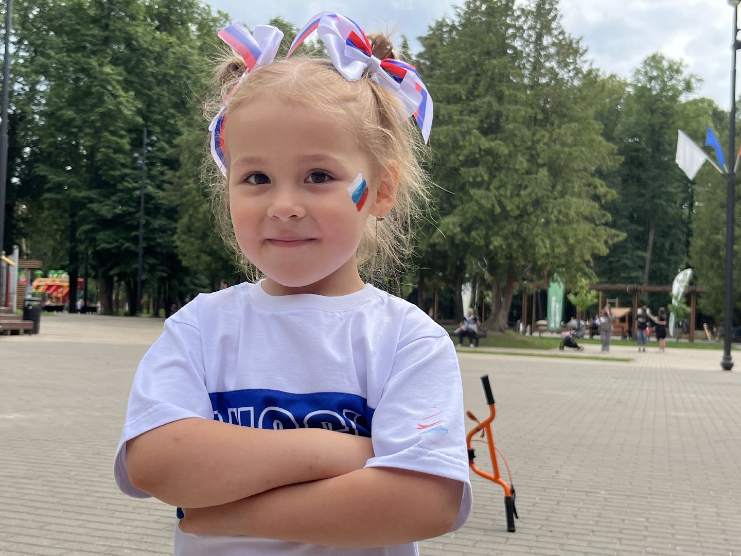 наро-фоминск , центральный парк наро-фоминска, день России, Россия -это мы ,