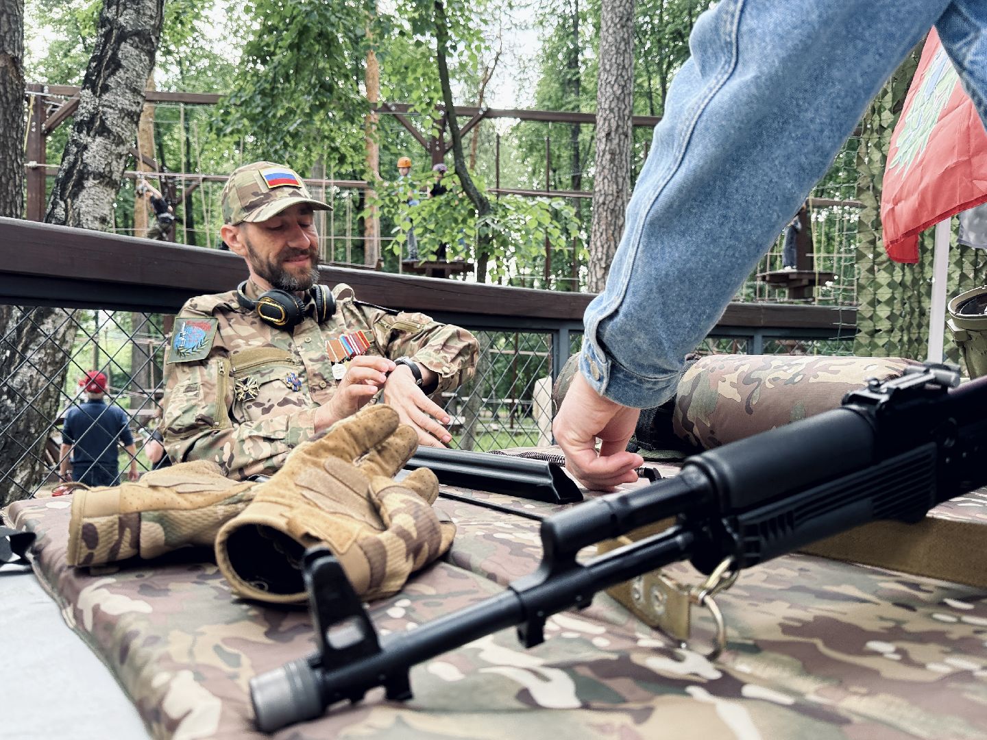 Раменское , день россии, Сво, патриотическая акция, сборка автомата, боевое братство,