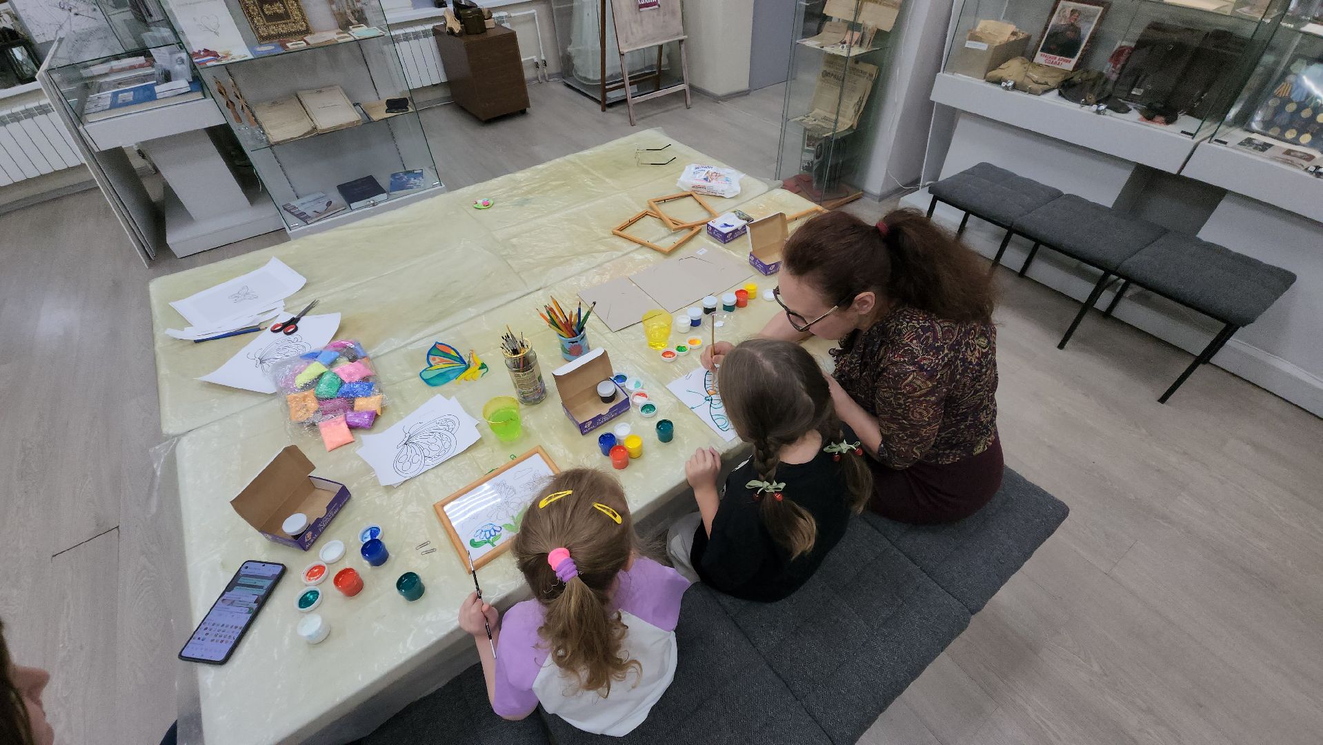 Мастер-класс , Рисование , Акрил, Лобня, Музей города,