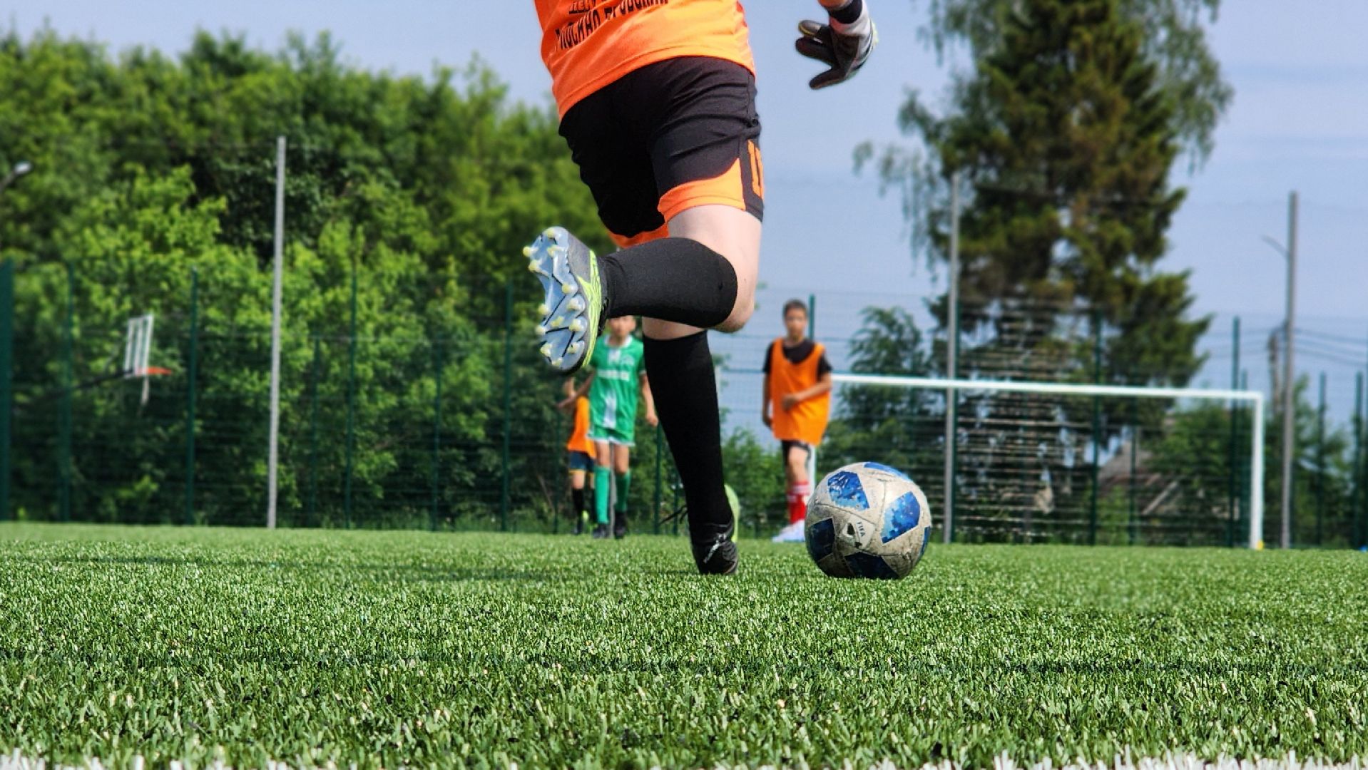 день россии, праздник, спорт, футбол, дети, лосино-петровский,