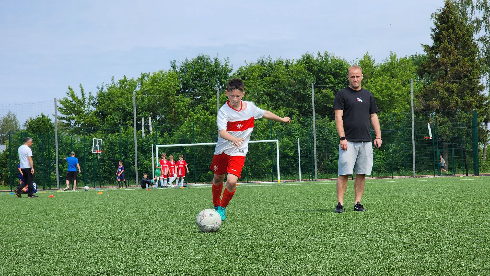 день россии, праздник, спорт, футбол, дети, лосино-петровский,