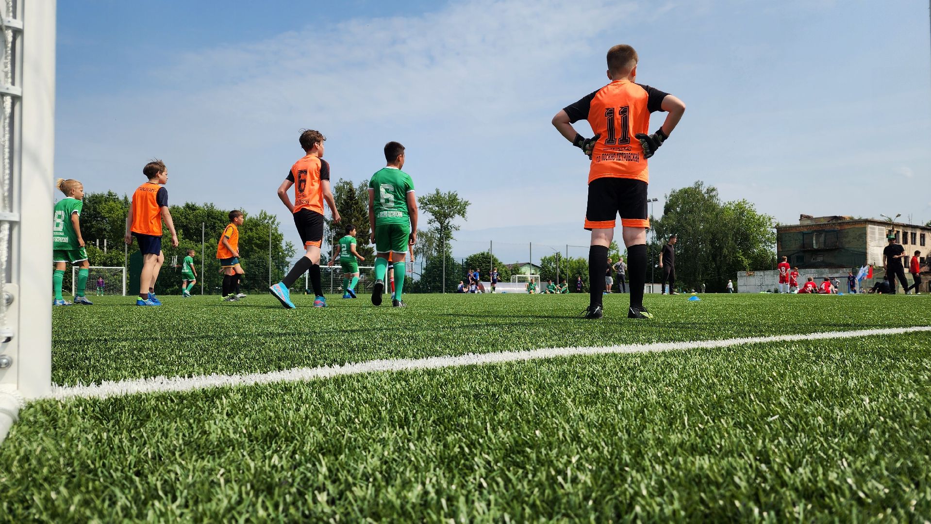 день россии, праздник, спорт, футбол, дети, лосино-петровский,