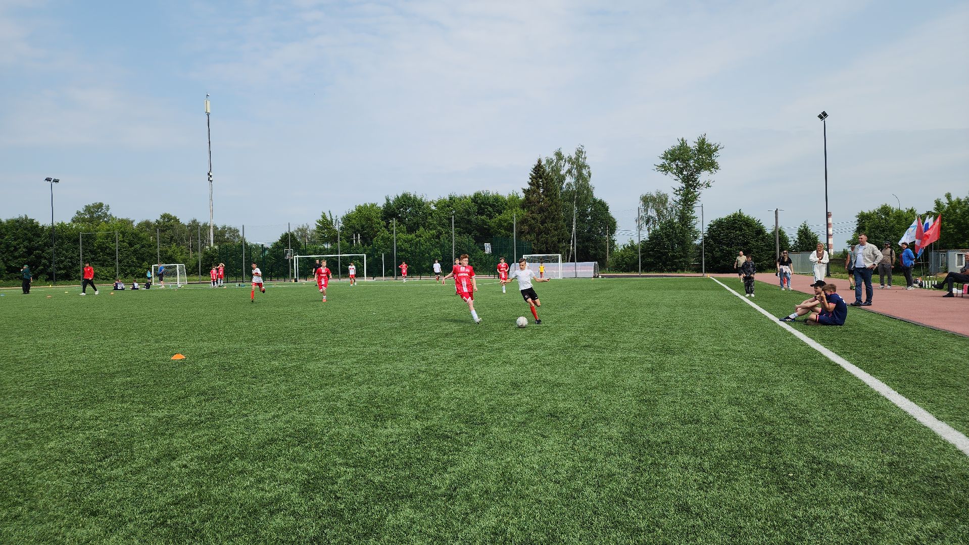 день россии, праздник, спорт, футбол, дети, лосино-петровский,