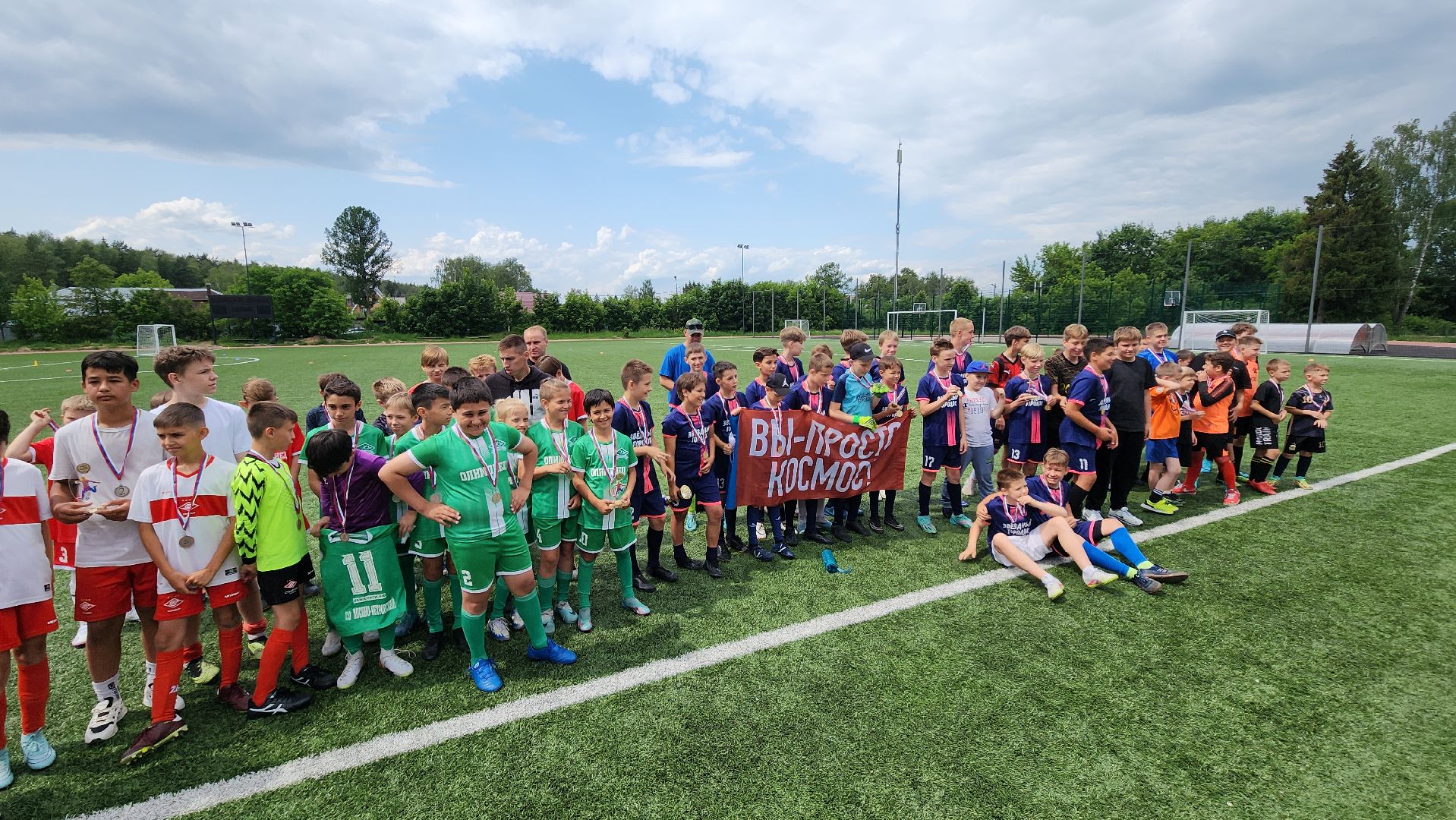 день россии, праздник, спорт, футбол, дети, лосино-петровский,