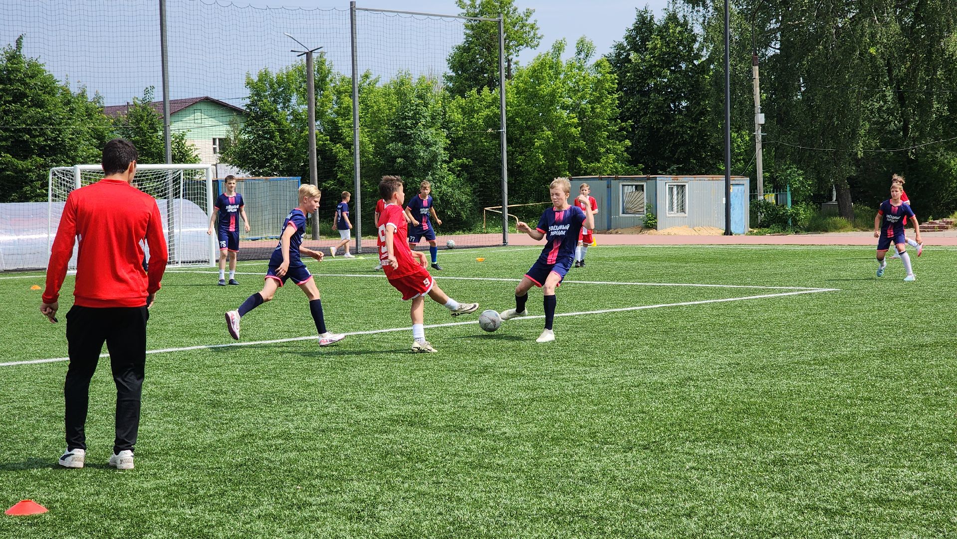 день россии, праздник, спорт, футбол, дети, лосино-петровский,