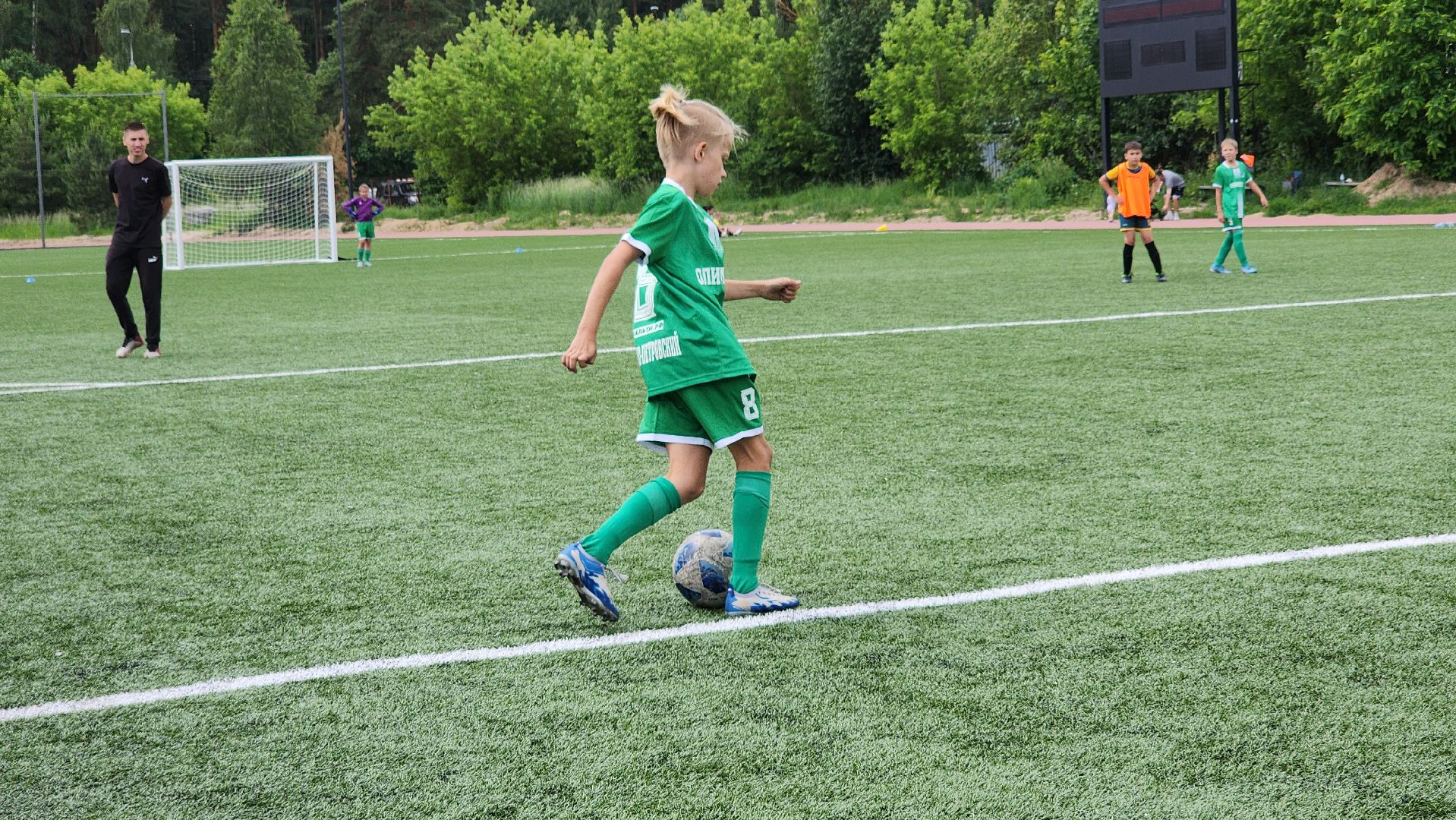 день россии, праздник, спорт, футбол, дети, лосино-петровский,