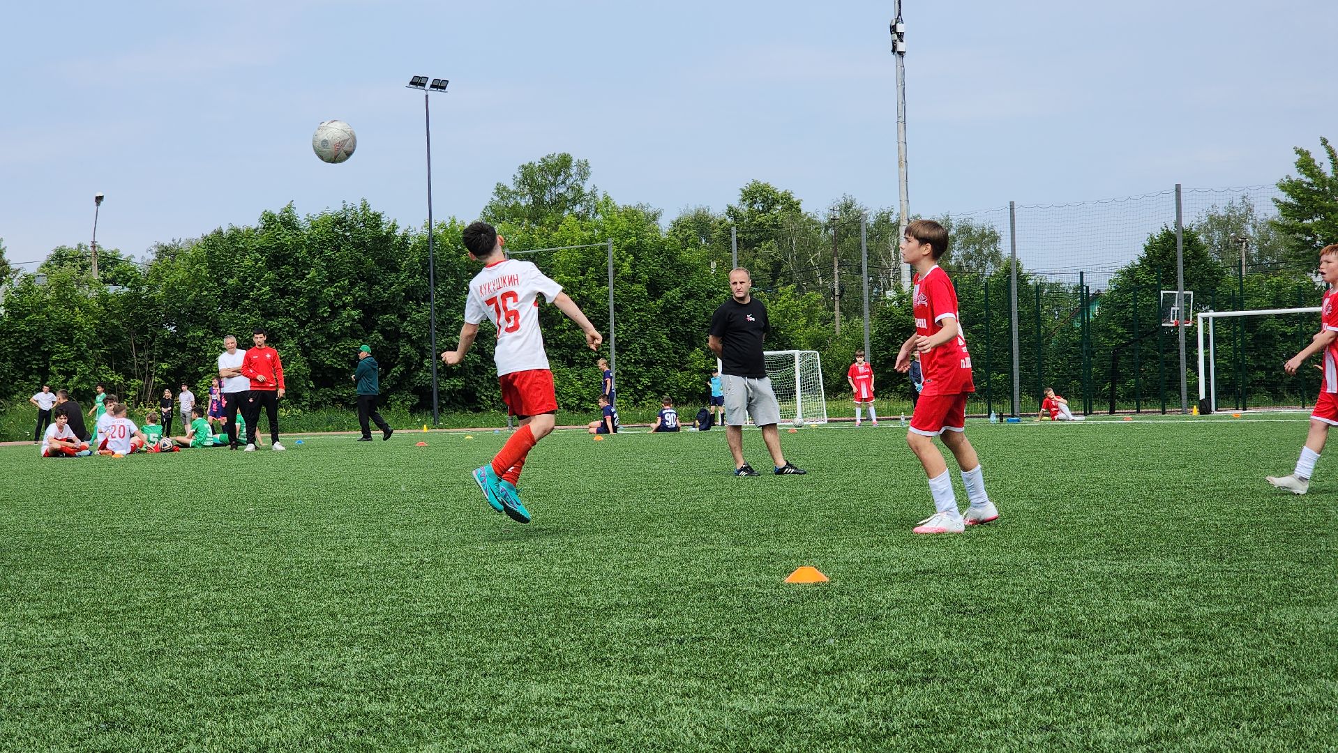 день россии, праздник, спорт, футбол, дети, лосино-петровский,