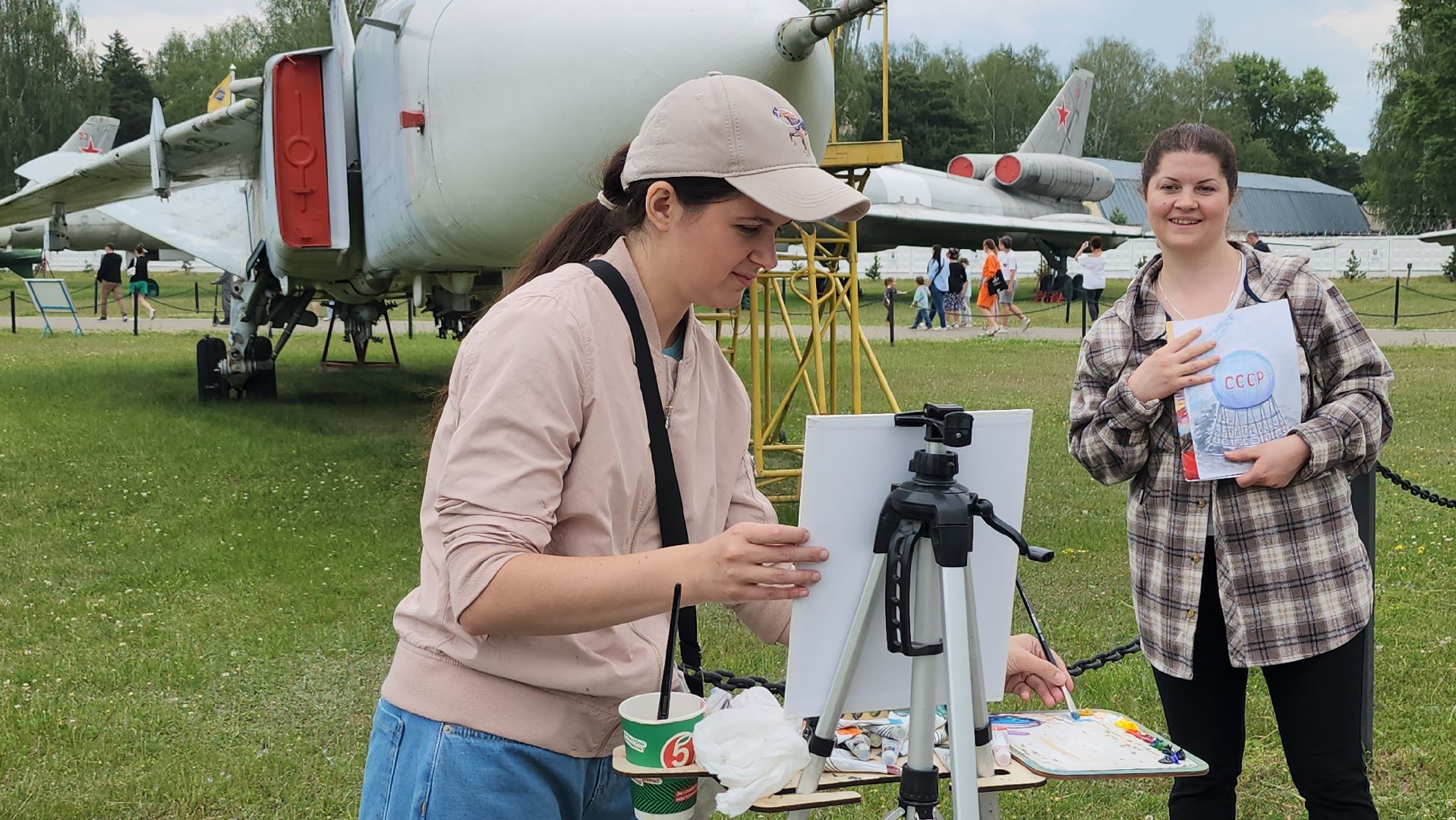 художники, пленэр, музей ввс, монино, городской округ щелково,