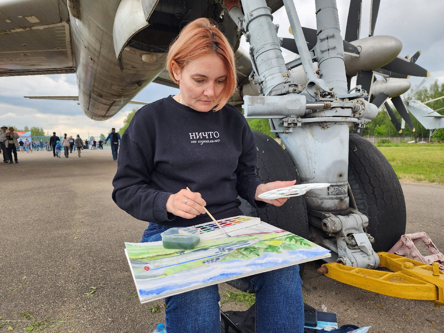 художники, пленэр, музей ввс, монино, городской округ щелково,