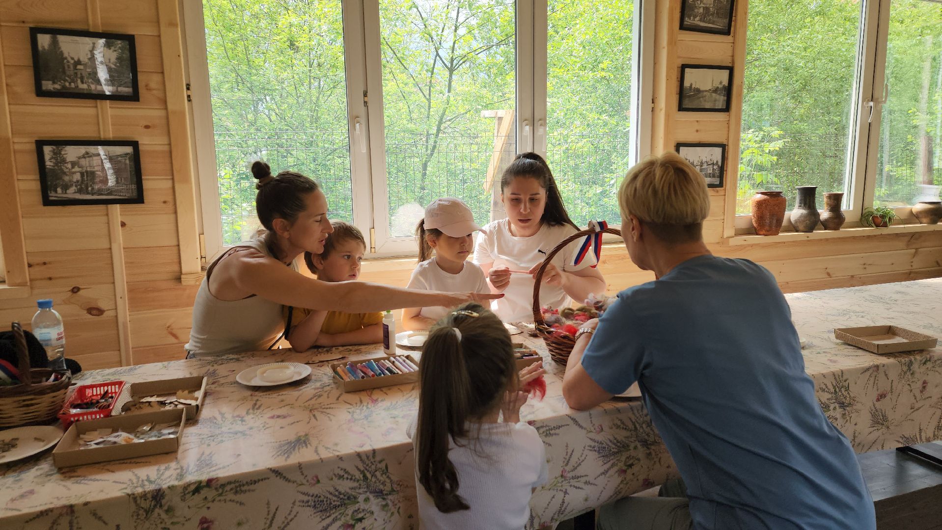 день россии, мастер-класс, экопарк, дети, триколор, флаг россии, вертикалки,