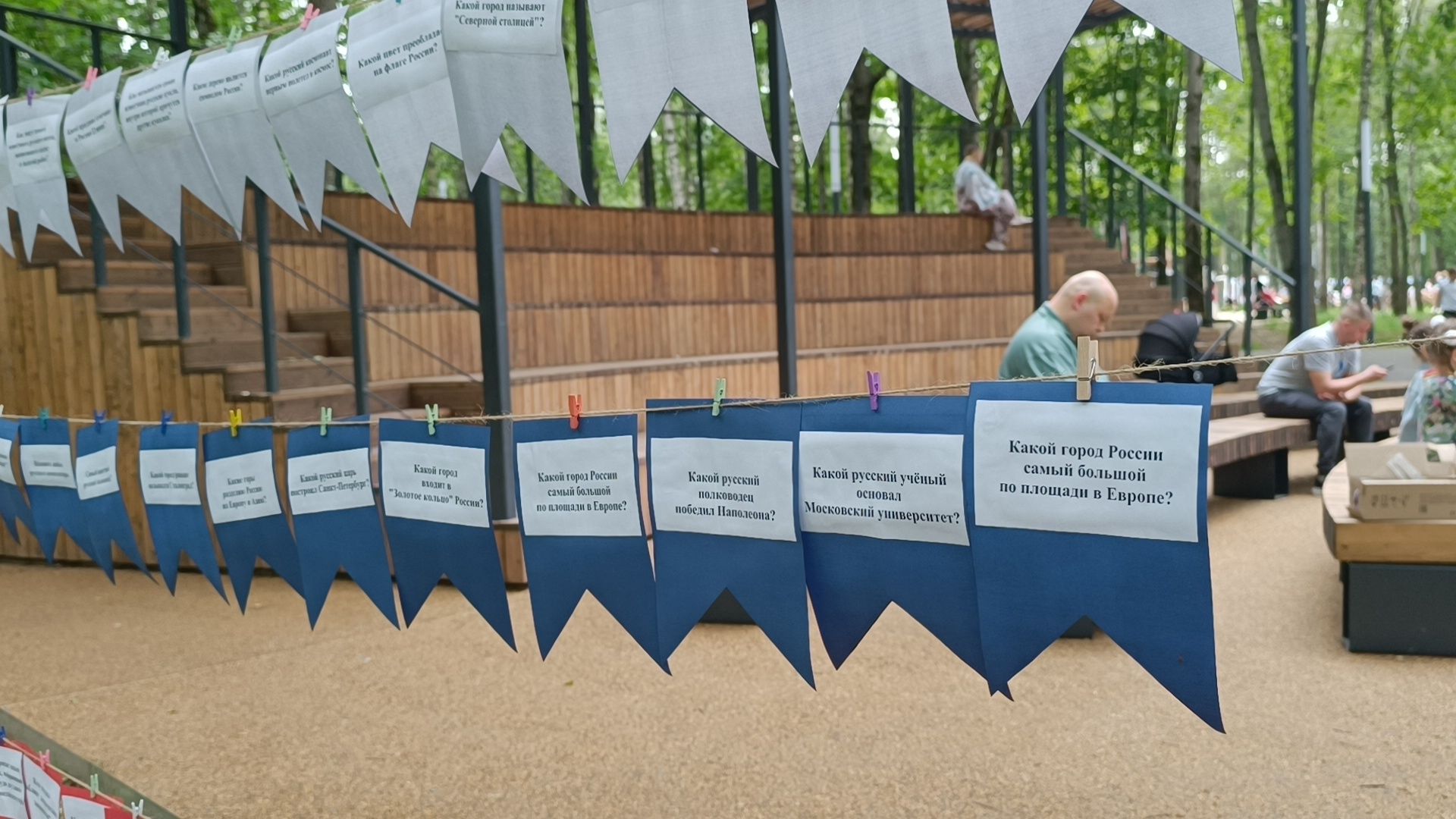 день россии, библиотека, лобня, парк,