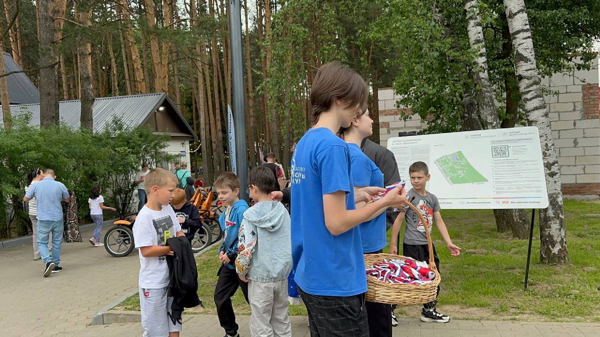 день россии, парки домодедово,