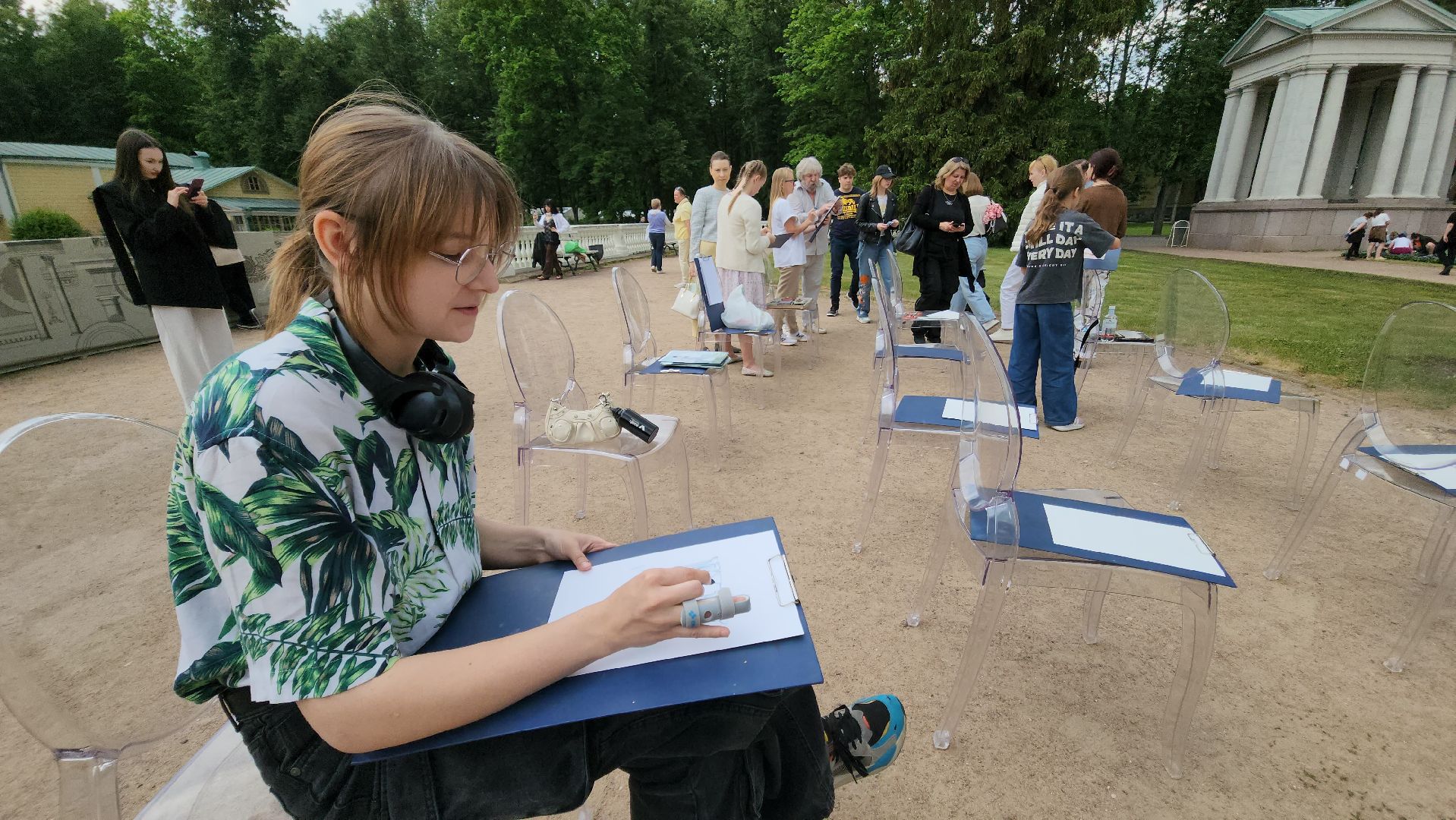 день россии, архангельское,пленер,