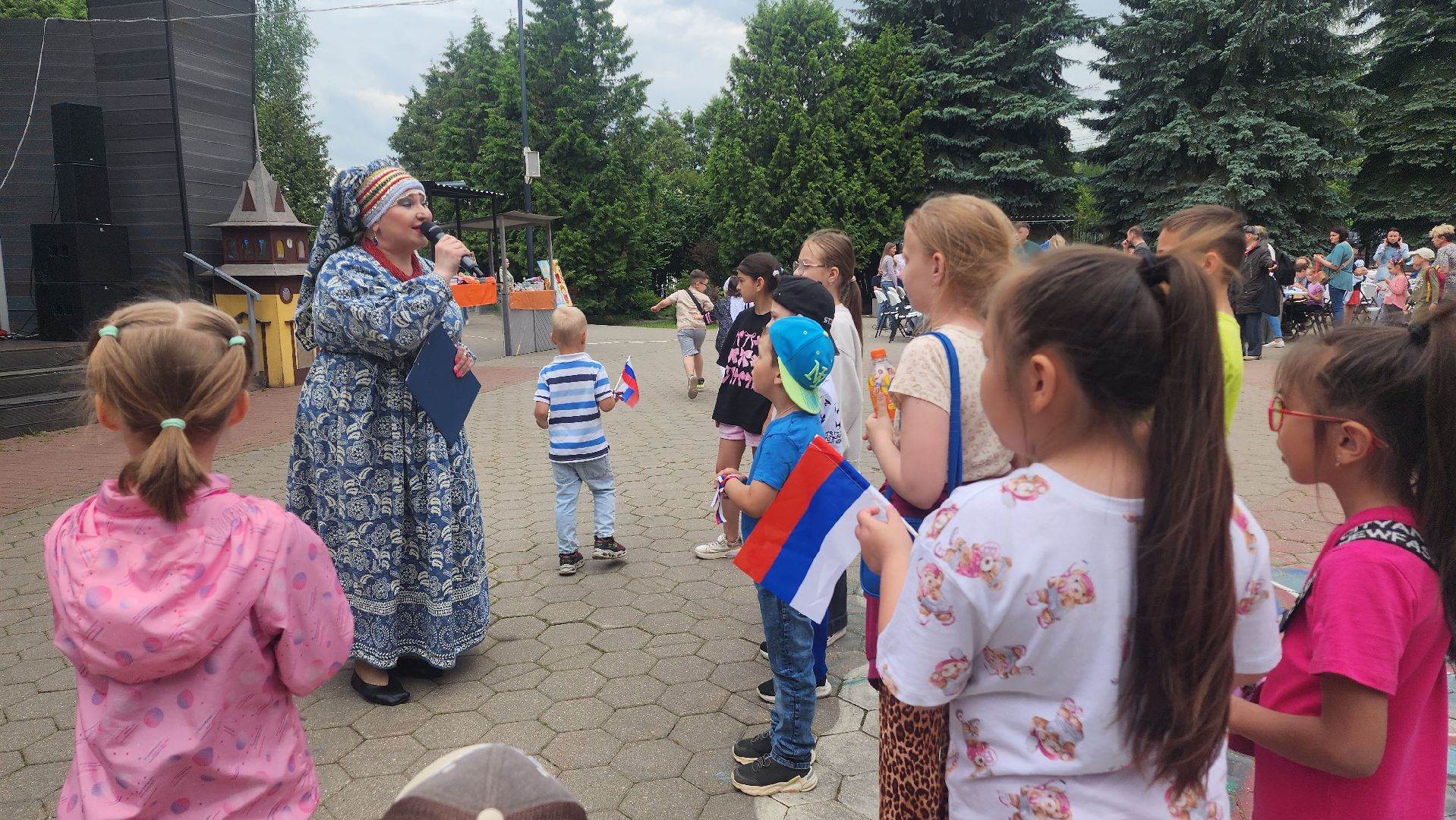 день россии, россия, парк елочки, домодедово, общество, дети, культура, праздник,